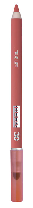 PUPA Карандаш для губ с аппликатором True Lips Pencil тон №30 абрикосовый, 1.2 г025630 PUPA Карандаш для губ с аппликатором True Lips Pencil тон №30 абрикосовый, 1.2 г025630Контурный карандаш для губ с аппликатором для растушёвки True Lips очерчивает губы, придавая им контур, с помощью яркого насыщенного цвета. Мягкая, пластичная и очень приятная текстура позволяет идеально прорисовывать контур губ. Очень легко наносится и даёт возможность двойного применения: - самостоятельное использование карандаша на всей поверхности губ для создания изысканного матового эффекта. - применение карандаша перед нанесением помады для увеличения её стойкости. Цветовая гамма состоит из 16 восхитительных оттенков, которые идеально подходят для одновременного применения с помадами Im.