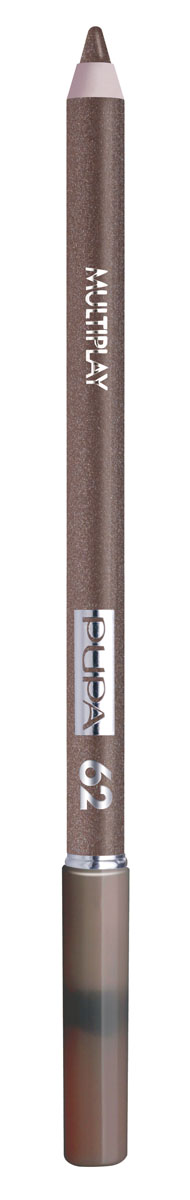 PUPA Карандаш для век с аппликатором Multiplay Eye Pencil тон№62 золотой коричневый, 1.2 г244062 PUPA Карандаш для век с аппликатором Multiplay Eye Pencil тон№62 золотой коричневый, 1.2 г244062Контурный карандаш для глаз Multiplay тройного действия с аппликатором для растушёвки подчёркивает взгляд с помощью интенсивного и однородного цвета, которой обладает безупречной стойкостью. Мягкая и очень пластичная текстура обеспечивает лёгкое и быстрое нанесение.