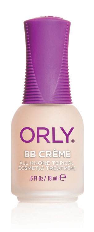 Orly Средство от несовершенств ногтей BB Creme, 18 мл24620 Orly Средство от несовершенств ногтей BB Creme, 18 мл24620Предназначено для маскировки видимых дефектов ногтевой пластины, это первый Make up для ногтей нежно-персикового оттенка. После нанесения BB Creme ногти выглядят сияющими, увлажненными и гладкими. Рекомендуем использовать как самостоятельное декоративное косметическое покрытие для совершенного вида натуральных ногтей. Действующие компоненты: - Гиалуронат Натрия способствует увлажнению и действует как выравнивающий компонент, благодаря ему ногти выглядят гладкими. - Диоксид титана отбеливает поверхность ногтей. - Специальная смесь восков осветляет и делает поверхность ногтей безупречной. - Стеклянные Микросферы обеспечивают прочность и защиту от сколов. - Аскорбиновая кислота (витамин С) действует как антиоксидант, защищает ногти от образования свободных радикалов. - Защищает от воздействия UV- лучей.