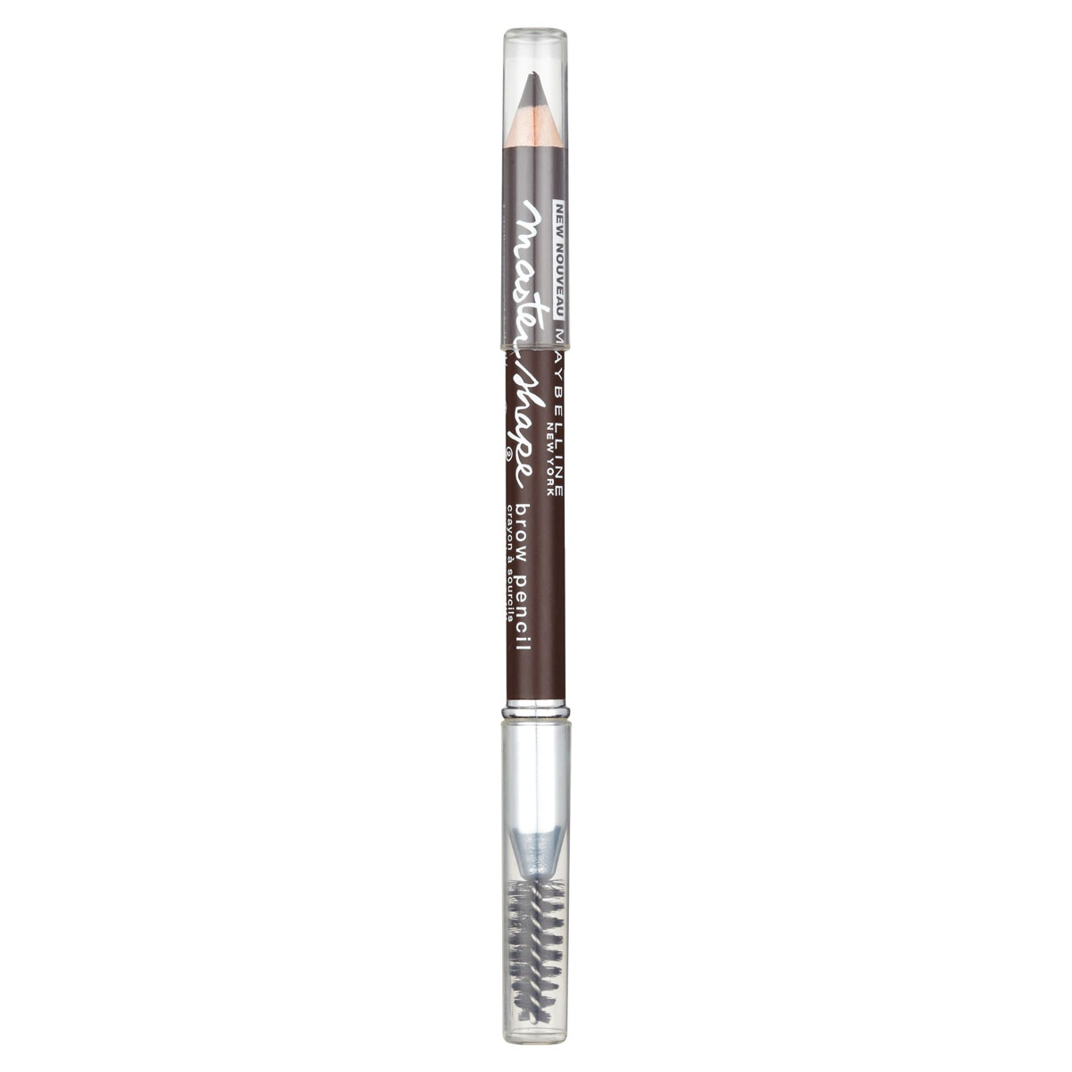 Maybelline New York Карандаш для бровей Master Shape, цветной карандаш + щеточка, темно-коричневый, 0,8 гB2017500 Maybelline New York Карандаш для бровей Master Shape, цветной карандаш + щеточка, темно-коричневый, 0,8 гB2017500Ультрасовременная формула с натуральным воском и нежными красящими пигментами позволяет создавать точные естественные линии бровей, новая форма щеточки обеспечивает идеальное прокрашивание. 3 оттенка.