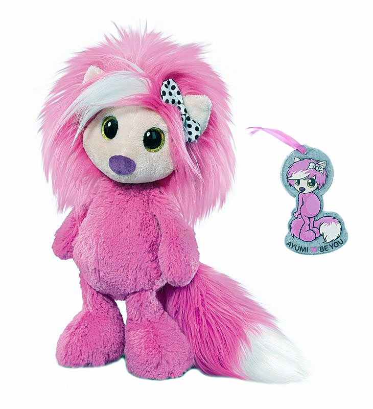 NICI Мягкая игрушка Айюми Любовь, сидячая, 38 см, с подвеской37404 NICI Мягкая игрушка Айюми Любовь, сидячая, 38 см, с подвеской37404Имя Айюми имеет японское происхождение и означает уникальная, индивидуальная. Айюми могут заглянуть в твою душу своими блестящими глазами и понять тебя. Они всегда тебя выслушают и поддержат. Каждая Айюми уникальна и обладает особым талантом и характером, также как и ты. Айюми Любовь - смелая и уверенная в себе. Она не боится идти вперед и говорить Нет. Она чувствует, когда ты не уверена, и дает тебе силы, чтобы поверить в себя и высказать свои переживания.