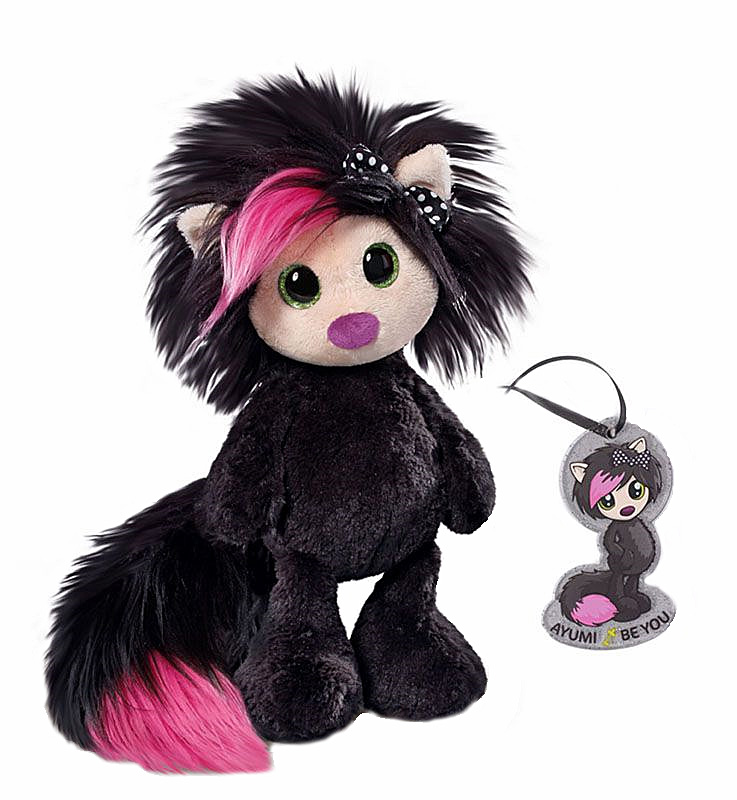 NICI Мягкая игрушка Айюми Тайна, сидячая, 38 см, с подвеской37405 NICI Мягкая игрушка Айюми Тайна, сидячая, 38 см, с подвеской37405Имя Айюми имеет японское происхождение и означает уникальная, индивидуальная. Айюми могут заглянуть в твою душу своими блестящими глазами и понять тебя. Они всегда тебя выслушают и поддержат. Каждая Айюми уникальна и обладает особым талантом и характером, также как и ты. Айюми Тайна полна загадок. Она восприимчива к чужому настроению и умеет хранить чужие секреты. Она понимает, как ты себя чувствуешь, точно знает, в каком настроении ты находишься, и всегда на твоей стороне.