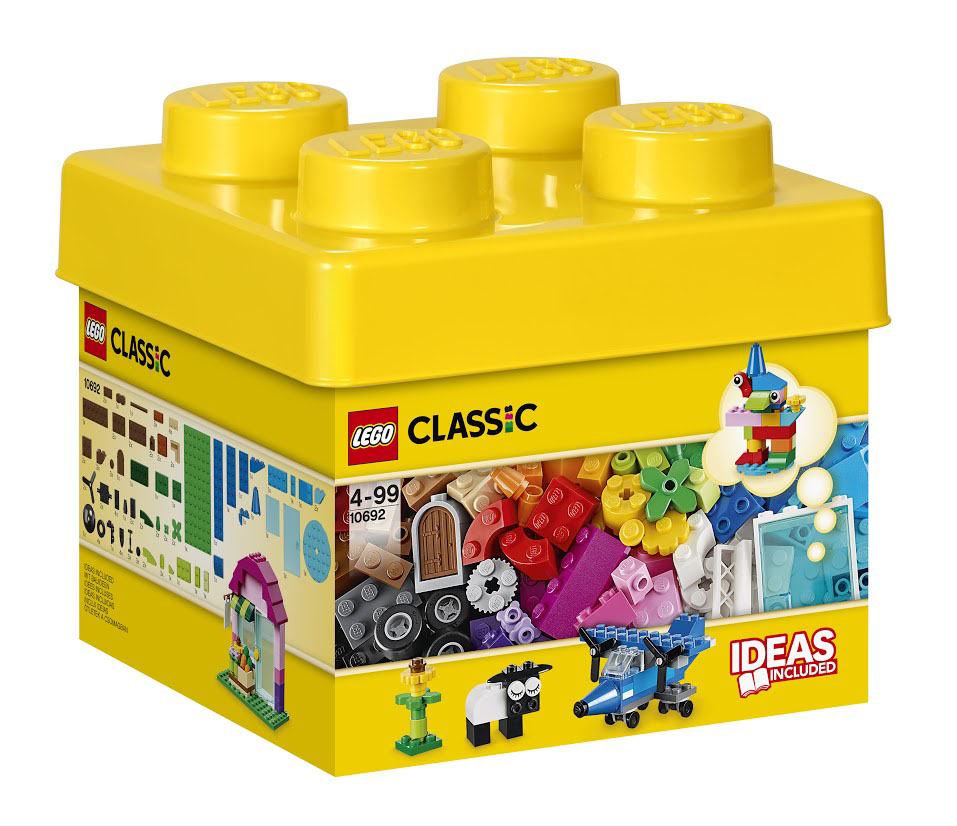 LEGO Classic Конструктор Классик 1069210692 LEGO Classic Конструктор Классик 1069210692Карандаш, овечка, дельтаплан! Окунитесь с головой в этот набор кубиков LEGO и дайте волю своему воображению! Бесконечные возможности для сборки из классических кубиков 29 разных цветов и специальных деталей, включая двери, окна, колеса, глаза, пропеллеры и отделитель кубиков. Если вы не знаете, с чего начать, вам помогут инструкции с идеями дизайнеров, от которых можно оттолкнуться. Это идеальный набор для начинающих строителей всех возрастов. Набор позволяет создавать различные здания, автомобили и самолеты, а также животных и фантазийных персонажей. Все элементы можно быстро собрать для аккуратного хранения и удобной перевозки в контейнер с крышкой. Кроме того, в набор входит дизайнерская инструкция по сборке базовых моделей. Этот красочный игровой набор содержит 221 пластиковый элемент для сборки и инструкцию по сборке. Конструктор - это один из самых увлекательнейших и веселых способов времяпрепровождения. Ребенок сможет часами играть с...
