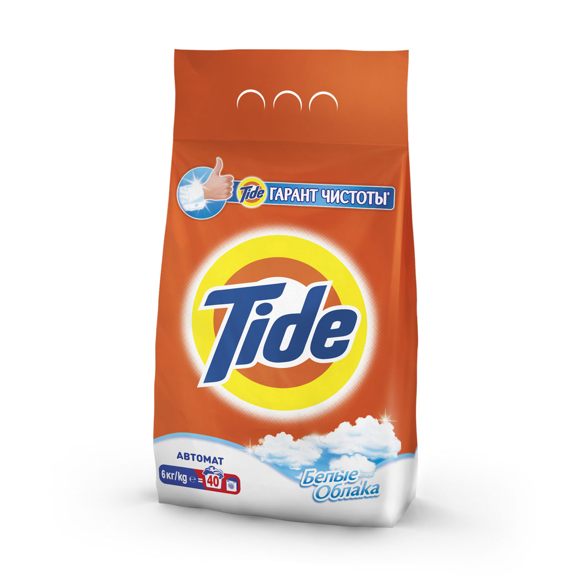Стиральный порошок Tide Белые облака, автомат, 6 кгTS-81527364 Стиральный порошок Tide Белые облака, автомат, 6 кгTS-81527364Стиральный порошок Tide Белые облака предназначен для стирки в стиральных машинах любого типа. Стиральный порошок содержит комплекс элементов, которые улучшают качество стирки и позволяют использовать небольшое количество порошка. Он эффективно отстирывает различные пятна, сохраняя яркие цвета вещей, а также позволяет добиваться великолепной белизны без кипячения. Содержит компоненты, помогающие защитить стиральную машину от накипи и известкового налета.