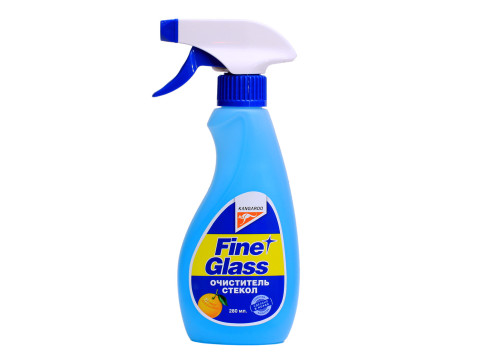 Очиститель стекол Kangaroo Fine Glass, с ароматом апельсина, 280 мл320140 Очиститель стекол Kangaroo Fine Glass, с ароматом апельсина, 280 мл320140Очиститель стекол Kangaroo Fine Glass предназначен для эффективной очистки поверхности стекла от различных загрязнений. Полностью удаляет жировую пленку. Содержит апельсиновый ароматизатор.