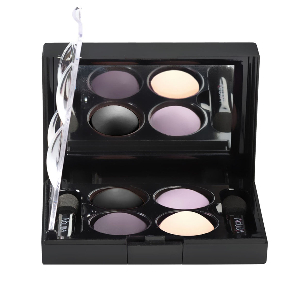 NoUBA Тени для век Quattro Eyeshadow Mat, запеченные, 4 цвета, тон №644, 2,4 г31044 NoUBA Тени для век Quattro Eyeshadow Mat, запеченные, 4 цвета, тон №644, 2,4 г31044Мягкая бархатистая текстура дает тончайшее покрытие, обеспечивая при этом насыщенный цвет. Особые минеральные пигменты в составе создают оптический anti-wrinkle effect, т.е. визуально минимизируют морщинки, придавая взгляду открытость, четкость и выразительность. Эти соблазнительные оттенки создают взгляд, полный чувственности и элегантности. Для получения более глубокого и более совершенного цвета и его сохранения на длительное время, используйте для нанесения на веки увлажненную кисточку для теней. Товар сертифицирован.