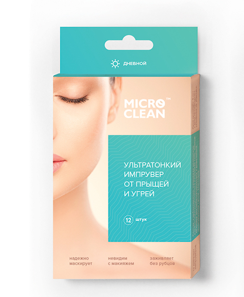 Microclean Ультратонкий импрувер от прыщей и угрей, для дневного использования, 12 штMBCI-D12 Microclean Ультратонкий импрувер от прыщей и угрей, для дневного использования, 12 штMBCI-D12Ультратонкий импрувер от прыщей и угрей Microclean создан для того, чтобы вы встречали новый день с чистым лицом! Под ультратонким импрувером активно и незаметно для окружающих идет процесс вскрытия и заживления. Даже крупные прыщи исчезают без образования рубцов. Идеальное средство для маскировки воспалений в самый неподходящий момент. Совершенно не заметен на коже и на него можно наносить декоративную косметику. Ультратонкий импрувер от прыщей и угрей накладывается на воспаленный элемент или маленькую ранку. Очень быстро уменьшает отек. Хорошо держится на коже, даже при умывании и принятии душа. Использовать импруверы можно, как днем, так и ночью - до полного заживления. Это легко и удобно. В комплекте - 12 импруверов. Товар сертифицирован.
