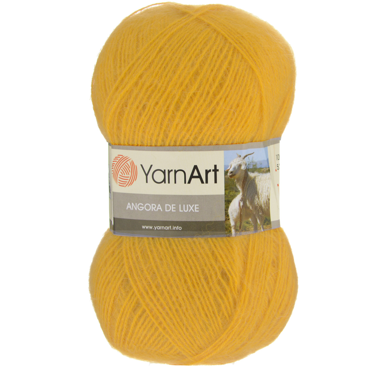 Пряжа для вязания YarnArt Angora De Luxe, цвет: желтый (586), 520 м, 100 г, 5 шт372063_586 Пряжа для вязания YarnArt Angora De Luxe, цвет: желтый (586), 520 м, 100 г, 5 шт372063_586Пряжа для вязания YarnArt Angora De Luxe, изготовленная из 70% мохера и 30% акрила, очень мягкая и приятная на ощупь. Пряжа не линяет, не расслаивается, не путается в процессе вязания. Плотная, равномерно скрученная нить эластичная, гибкая, не деформируется после распускания и может быть использована вновь. Петли ложатся аккуратно, изделие не вытягивается и не косит. Пряжа YarnArt Angora De Luxe - теплая, но очень легкая, идеально подходит для изготовления зимней одежды: жилеты, свитера, кофты, кардиганы. Головные уборы, шарфы, перчатки носятся хорошо, не колются, при бережном уходе не теряют свою форму и цвет долгое время. Акрил смягчает мохеровую нить, а также обеспечивает практичность и сохранение формы изделия. Рекомендована ручная стирка до 30°C . Подходит для вязания на крючках 3,5 мм и спицах 3 мм. Толщина нити: 1 мм. Состав: 70% мохер, 30% акрил. В настоящее время вязание плотно вошло в нашу жизнь, причем не...