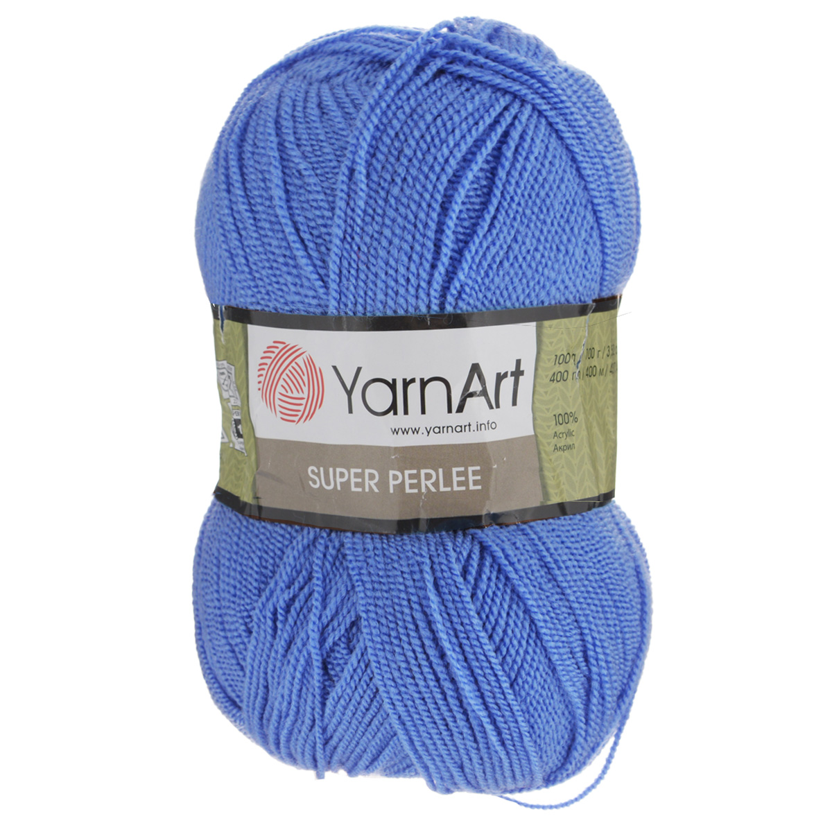 Пряжа для вязания YarnArt Super Perlee, цвет: василек (224), 400 м, 100 г, 5 шт372062_224 Пряжа для вязания YarnArt Super Perlee, цвет: василек (224), 400 м, 100 г, 5 шт372062_224Нить пряжи YarnArt Super Perlee ровная, без утолщений и узелков, и такое качество материала позволяет с помощью крючка и спиц создавать легкие ажурные вещи, изысканные и практичные одновременно. Нить тонкая, что предоставляет рукодельницам неограниченные возможности - ведь акрил можно комбинировать и с другими видами пряжи, например, с шерстью или мохером, что обеспечит готовому изделию плотность и тепло. Пряжа YarnArt Super Perlee пользуется особой популярностью в силу своей экономичности и практичности. Состав: 100% акрил Подходит для вязания на крючках и спицах № 3. В настоящее время вязание плотно вошло в нашу жизнь, причем не столько в виде привычных свитеров, сколько в виде оригинальных, изящных моделей из самой разнообразной пряжи. Поэтому так важно подобрать именно ту пряжу, которая позволит вам связать даже самую сложную и необычную модель изделия.