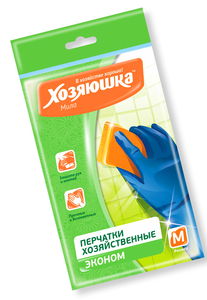 Перчатки хозяйственные Хозяюшка Мила Эконом, латексные. Размер М17019 Перчатки хозяйственные Хозяюшка Мила Эконом, латексные. Размер М17019Перчатки из прочного латекса предназначены для всех видов хозяйственных работ: садовых и малярных работ, мытья посуды, чистки овощей. Прочные и долговечные.