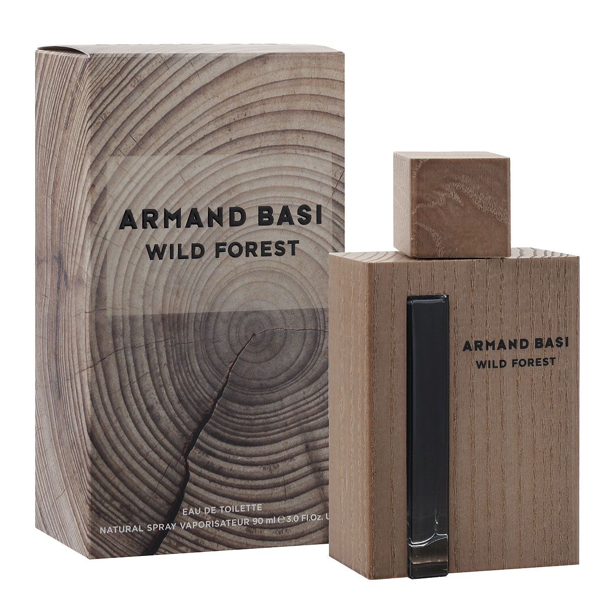 Armand Basi Туалетная вода Wild Forest, мужская, 90 мл48575 Armand Basi Туалетная вода Wild Forest, мужская, 90 мл48575Wild Forest - новый мужской аромат от Armand Basi, созданный благодаря вдохновению от самого благородного элемента: дерева. Природа прекрасна и непредсказуема. Она несет в себе жизнь. И дерево лучшее доказательство этого ее качества. Мужчина Armand Basi обладает естественной элегантностью, которая проявляется через его отношения с природой. Он прекрасно знает, что все природное безупречно по определению и видит воплощение этой природной, натуральной и несовершенной красоты в дереве. В мире стрессов Wild Forest - его островок, место, где мужчина может обрести себя и освободить свою настоящую, дикую сторону личности. Это может быть лес, это может быть комната, но в первую очередь это место находится в его сознании. Личный теплый, персональный оазис. Неправильная форма дерева, рисунок его внутренних колец, проявляющийся с годами, цвет, вызванный воздействием света, текстура, меняющаяся под воздействием климатических условий, трещины на его поверхности, - все это вместе...