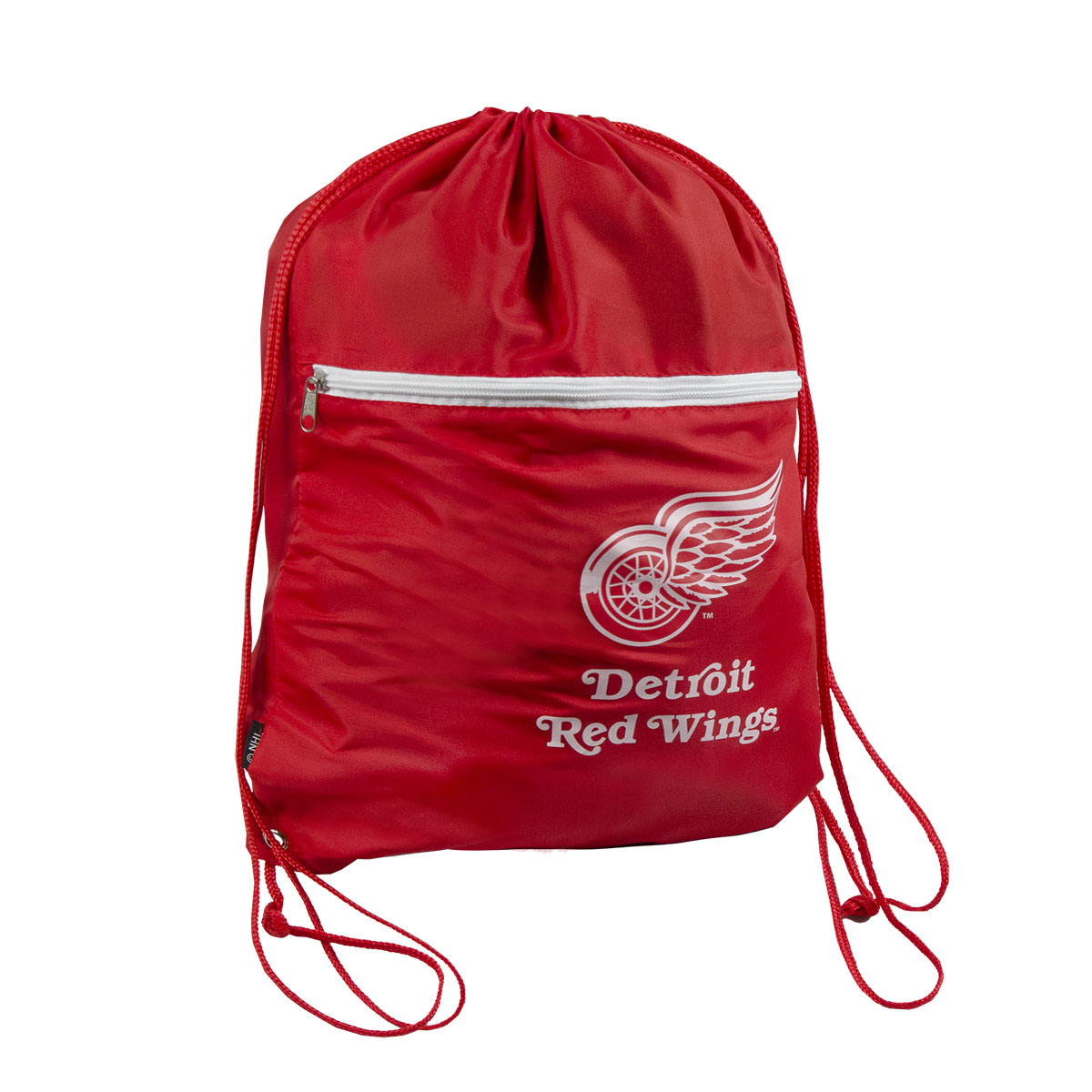 Мешок на шнурке NHL Red Wings, цвет: красный, 15 л58021 Мешок на шнурке NHL Red Wings, цвет: красный, 15 л58021Мешок на шнурке NHL Red Wings выполнен из 100% полиэстера. Он выполняет функции рюкзака, благодаря плечевым лямкам, которые надежно фиксируют изделие у его верхнего основания. Мешок имеет 2 отделения, одно из которых закрывается на молнию. Украшен эмблемой хоккейной команды Red Wings.