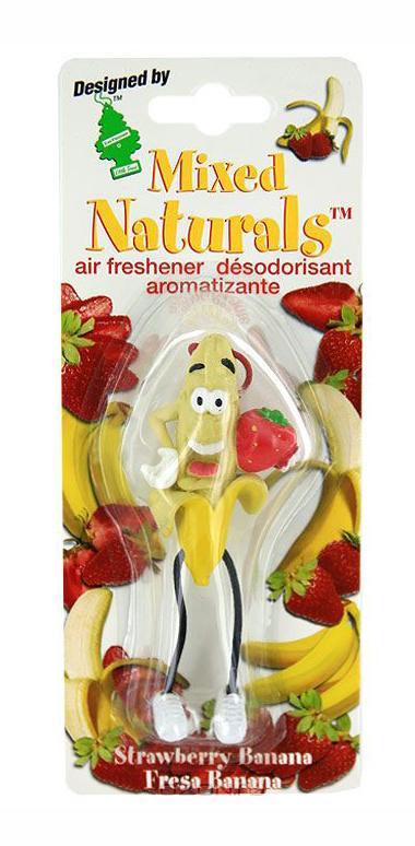 Ароматизатор Car-Freshner Mixed Naturals Клубника с бананомCTK-51802 Ароматизатор Car-Freshner Mixed Naturals Клубника с бананомCTK-51802Оригинальный ароматизатор Car-Freshner Mixed Naturals, выполненный в виде забавной фигурки, эффективно нейтрализует посторонние запахи и наполняет воздух яркими насыщенными ароматами. Подвесьте ароматизатор за шнурок в любом удобном месте - в салоне автомобиля, дома или в офисе - и получайте удовольствие! Характеристики: Размер ароматизатора: 8 см x 4 см x 4 см Изготовитель: Китай Артикул: CTK-51802