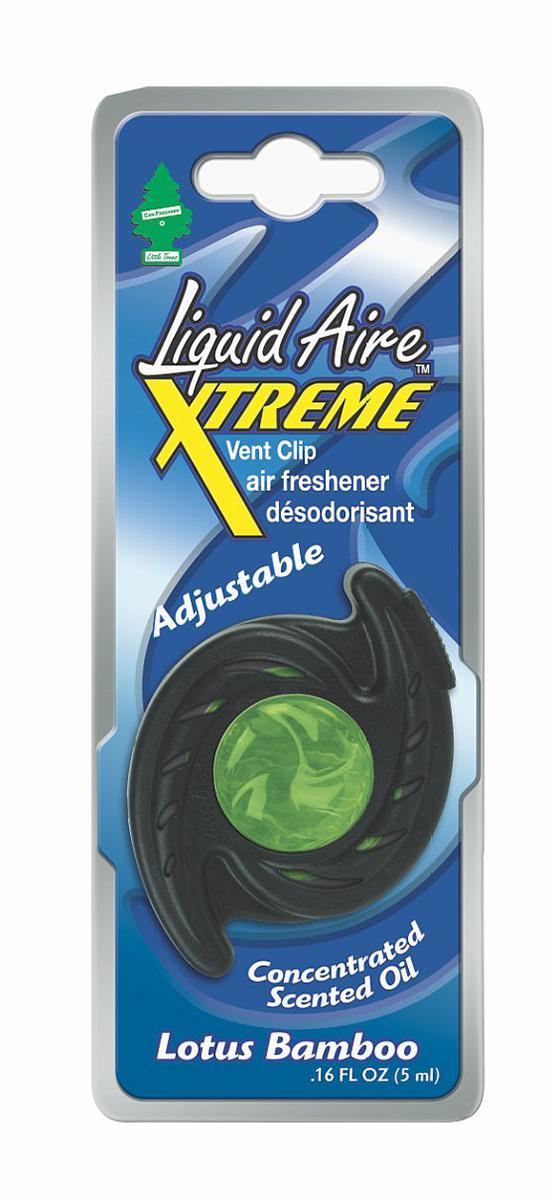 Ароматизатор Liquid Aire Xtreme Лотос (Lotus Bamboo)U1P-16825 Ароматизатор Liquid Aire Xtreme Лотос (Lotus Bamboo)U1P-16825Ароматизатор Liquid Aire Xtreme уникален по эффективности действия, насыщенности и стойкости запаха. Подходит для использования в салоне автомобиля, а также в помещениях. 100% спресованная целлюлоза, не токсичные отдушки
