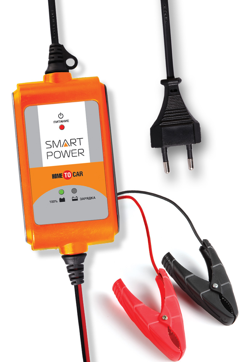 Устройство зарядное для автомобилей Berkut Smart Power SP-2NSP-2N Устройство зарядное для автомобилей Berkut Smart Power SP-2NSP-2NКомпактное универсальное зарядное устройство Smart Power SP-2N бытового использования предназначено для обслуживания и зарядки всех типов 12-вольтовых аккумуляторных батарей, используемых в легковых автомобилях, мото и садовой технике. Функциональные особенности: Автоматический выбор стадий заряда. Для всех типов 12В свинцово-кислотных АКБ (в том числе необслуживаемых MF, клапанно-регулируемых VRLA, с пористым сорбентом из стекловолокна AGM, а также WET, GEL, Calcium type. Программа быстрого и бережного заряда в 3 стадии. Память последнего режима заряда при отключении питания. Три варианта подключения для зарядки АКБ: контакты-крокодилы, штекер в прикуриватель, кольцевые клеммы. Входное напряжение: 220-240В, 50 Гц. Выходное напряжение: 14,4В. Максимальный ток заряда: 2 А. Остаточное напряжение на клеммах заряжаемой АКБ: 5В. Емкость заряжаемой АКБ: 4 Ач-80 Ач. Цикл зарядки: 3 режима, полностью автоматический.