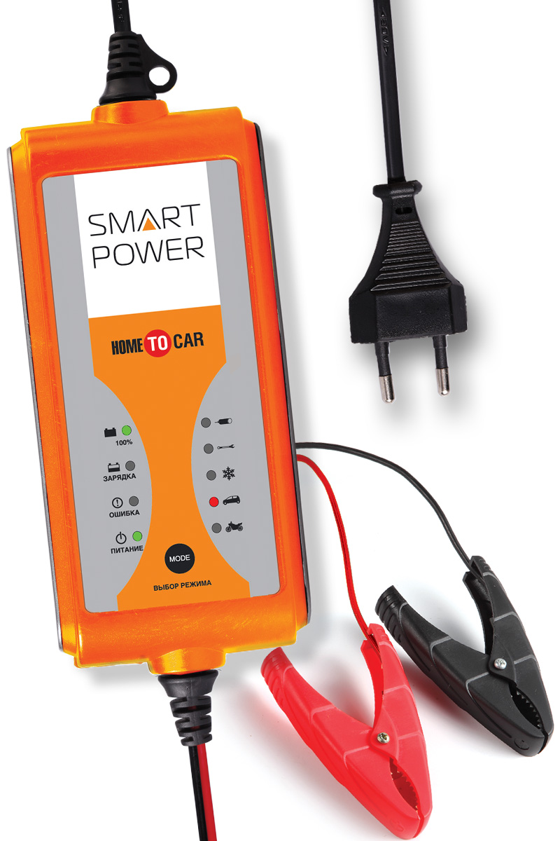 Устройство зарядное для Berkut Smart Power. SP-8NSP-8N Устройство зарядное для Berkut Smart Power. SP-8NSP-8NПрофессиональное зарядное устройство бытового использования Berkut Smart power предназначено для обслуживания и зарядки всех типов 12-вольтовых аккумуляторных батарей, используемых в автомобилях, автофургонах, катерах, мото и садовой технике. Подходит для круглогодичного использования. Функциональные особенности: Микропроцессорное электронное управление. Автоматический выбор стадий ЗАРЯДА. Для всех типов 12В свинцово-кислотных АКБ (в том числе необслуживаемых MF, клапанно-регулируемых VRLA, с пористым сорбентом из стекловолокна AGM, а также WET, GEL, Calcium type). Поэтапная программа быстрого и бережного ЗАРЯДА в 9 стадий. Память последнего режима ЗАРЯДА при отключении питания. Пять режимов работы устройства на выбор, включая ДЕСУЛЬФАТАЦИЮ и режим ИСТОЧНИК ПИТАНИЯ. Три варианта подключения для зарядки АКБ: контакты-крокодилы, штекер в прикуриватель, кольцевые клеммы. Силовой выход постоянного тока DC 13В, 6 А для...