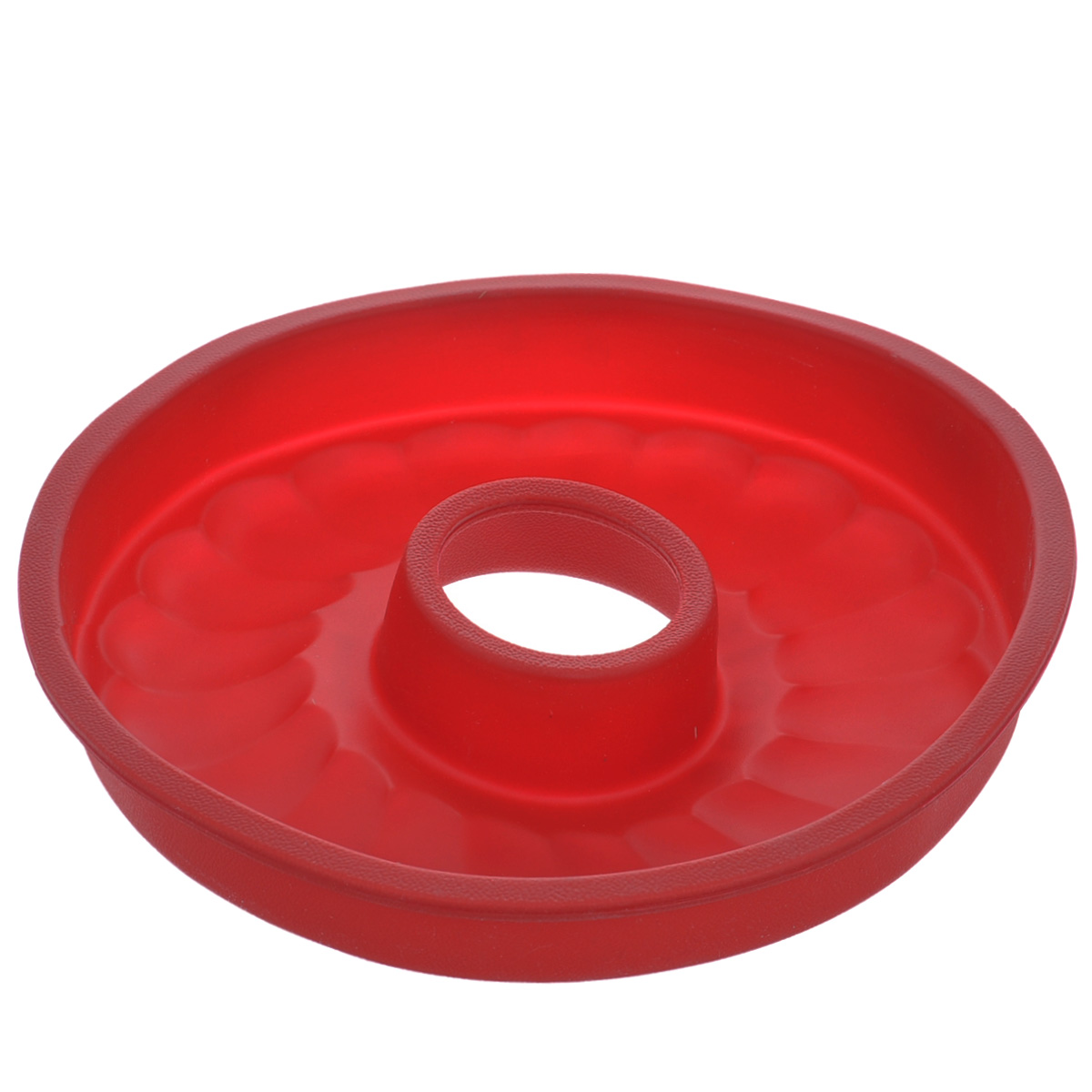 Форма для выпечки кекса Tescoma Delicia Silicone, круглая, цвет: красный, диаметр 26 см. 629228629228 Форма для выпечки кекса Tescoma Delicia Silicone, круглая, цвет: красный, диаметр 26 см. 629228629228Круглая форма Tescoma Delicia Silicone будет отличным выбором для всех любителей выпечки. Благодаря тому, что форма изготовлена из силикона, готовую выпечку вынимать легко и просто. Дно формы оснащено рельефной поверхностью. Форма прекрасно подходит для выпечки кексов. С такой формой вы всегда сможете порадовать своих близких оригинальной выпечкой. Материал изделия устойчив к фруктовым кислотам, может быть использован в духовках, микроволновых печах, холодильниках и морозильных камерах (выдерживает температуру от -40°C до 230°C). Антипригарные свойства материала позволяют готовить без использования масла. Можно мыть и сушить в посудомоечной машине. При работе с формой используйте кухонный инструмент из силикона - кисти, лопатки, скребки. Не ставьте форму на электрическую конфорку. Не разрезайте выпечку прямо в форме.