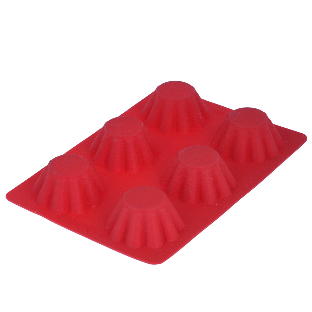 Форма для выпечки Tescoma Delicia Silicone, цвет: красный, 6 ячеек. 629336629336 Форма для выпечки Tescoma Delicia Silicone, цвет: красный, 6 ячеек. 629336629336Форма Tescoma Delicia Silicone будет отличным выбором для всех любителей выпечки. Благодаря тому, что форма изготовлена из силикона, готовую выпечку или мармелад вынимать легко и просто. Изделие выполнено в форме прямоугольника, внутри которого расположены 6 ячеек в виде корзиночек. С такой формой вы всегда сможете порадовать своих близких оригинальной выпечкой. Материал изделия устойчив к фруктовым кислотам, может быть использован в духовках, микроволновых печах, холодильниках и морозильных камерах (выдерживает температуру от -40°C до 230°C). Антипригарные свойства материала позволяют готовить без использования масла. Можно мыть и сушить в посудомоечной машине. При работе с формой используйте кухонный инструмент из силикона - кисти, лопатки, скребки. Не ставьте форму на электрическую конфорку. Не разрезайте выпечку прямо в форме.