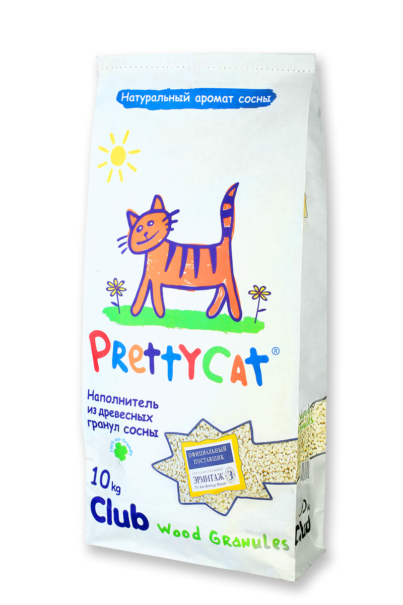 Наполнитель для кошачьих туалетов PrettyCat Wood Granules, древесный, 10 кг620277 Наполнитель для кошачьих туалетов PrettyCat Wood Granules, древесный, 10 кг620277Наполнитель для кошачьих туалетов PrettyCat Wood Granules изготовлен из древесных гранул сосны. Главная особенность данного наполнителя в том, что при производстве используется только сухая сосна, только одного региона и только одной породы - Skandinavika (одобрено ветеринарами). Это абсолютно экологически чистый материал, который безопасен для здоровья вашей кошки, к тому же гранулы полностью растворяется в экосистеме и их можно смывать в унитаз. Наполнитель защищает людей и кошек от воздействия бактерий, эффективно убивает неприятные запахи, наполняя дом хвойным ароматом. Настоящий и сильный природный запах работает дольше всех. По данным многочисленных тестов PrettyCat обладает самой большой впитываемостью на рынке благодаря самой низкой влажности у гранулы - в среднем 6%. Древесная гранула в разных упаковках одинаковая. Диаметр гранулы: 6мм. Длина гранулы: 0,5-2,3 см. Вес: 10 кг (впитывает 30 литров жидкости). Материал: древесные...