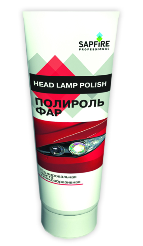 Полироль фар Sapfire, 120 г0713-SPK Полироль фар Sapfire, 120 г0713-SPKПолироль Sapfire легко удаляет загрязнения, небольшие поверхностные царапины, следы окисляющего воздействия света и химического разрушения. Применяется для полировки прозрачного пластика (фар, указателей поворотов, стоп сигналов и т.п.). Наносится вручную или машинкой. Состав: абразивы >30%, алифатические углеводороды <30%, нПАВ <15%, мин. масло <5%, глицерин <5%, вода <15%.