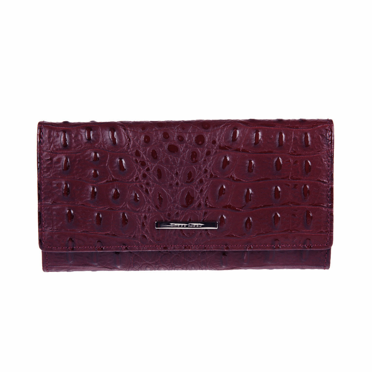 Портмоне Gianni Conti, цвет: вишневый. 19382541938254 ruby/red Портмоне Gianni Conti, цвет: вишневый. 19382541938254 ruby/redГоризонтальное портмоне Gianni Conti выполнено из высококачественной натуральной кожи c тиснением и оформлено металлической пластинкой с названием логотипа бренда. Портмоне закрывается клапаном на кнопку с возможностью выбора уровня закрытия. Внутри содержит два отделения для купюр, карман для мелочи на пластиковой молнии с металлическим бегунком, десять кармашков для пластиковых карт и три кармана для документов. Портмоне упаковано в коробку из плотного картона с логотипом фирмы. Это классическое портмоне непременно порадует качеством исполнения и функциональностью.