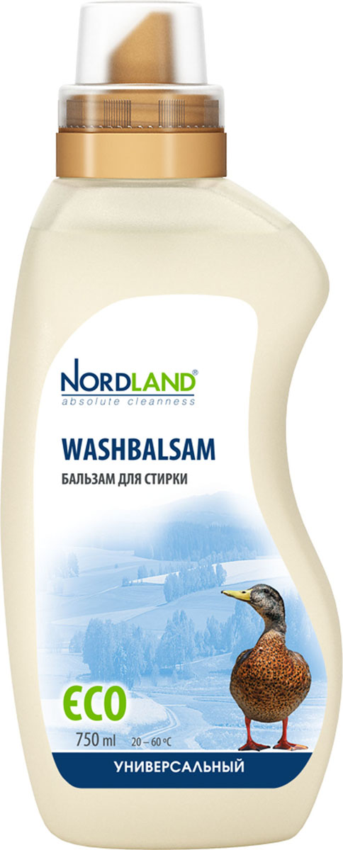 Бальзам для стирки универсальный Nordland Washbalsam, 750 мл391077 Бальзам для стирки универсальный Nordland Washbalsam, 750 мл391077Универсальный бальзам для стирки Nordland Washbalsam предназначен для стирки белого и цветного белья из хлопчатобумажных, льняных, синтетических и смесовых тканей. Содержит безопасные, не раздражающие кожу компоненты. Подходит для всех типов стиральных машин и ручной стирки при температуре от +20° до +60°С. - Дерматологически протестировано - Без красителей - Антиаллергенный состав - Экономичный расход - Действует уже при +20°С - Биораспад 100% Состав: 5-15% анионные ПАВ, неионные ПАВ, мыло; менее 5% фосфонаты, энзимы, ароматизатор, оптический отбеливатель, консерванты (метилхлороизотиазолинон, метилизотиазолинон). Товар сертифицирован.