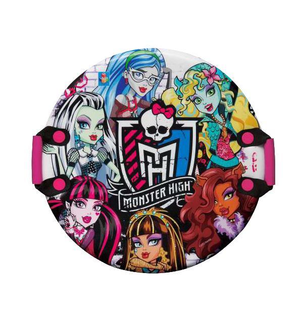 Ледянка 1toy Monster High, диаметр 60 смТ56338 Ледянка 1toy Monster High, диаметр 60 смТ56338Ледянка с красочным дизайном героев популярного мультфильма Monster High. Несмотря на то, что ледянка очень легкая и прочная, на ней можно кататься практически с любых горок. Изготовлена из прочного вспененного пластика. Удобные ручки позволят не упасть при спуске с крутых горок. Яркий рисунок будет долго держаться даже при интенсивном катании. Характеристики: Материал: пластик. Размер ледянки: 60 см х 60 см х 2 см. Размер упаковки: 60 см x 60 см x 2 см Изготовитель: Китай.