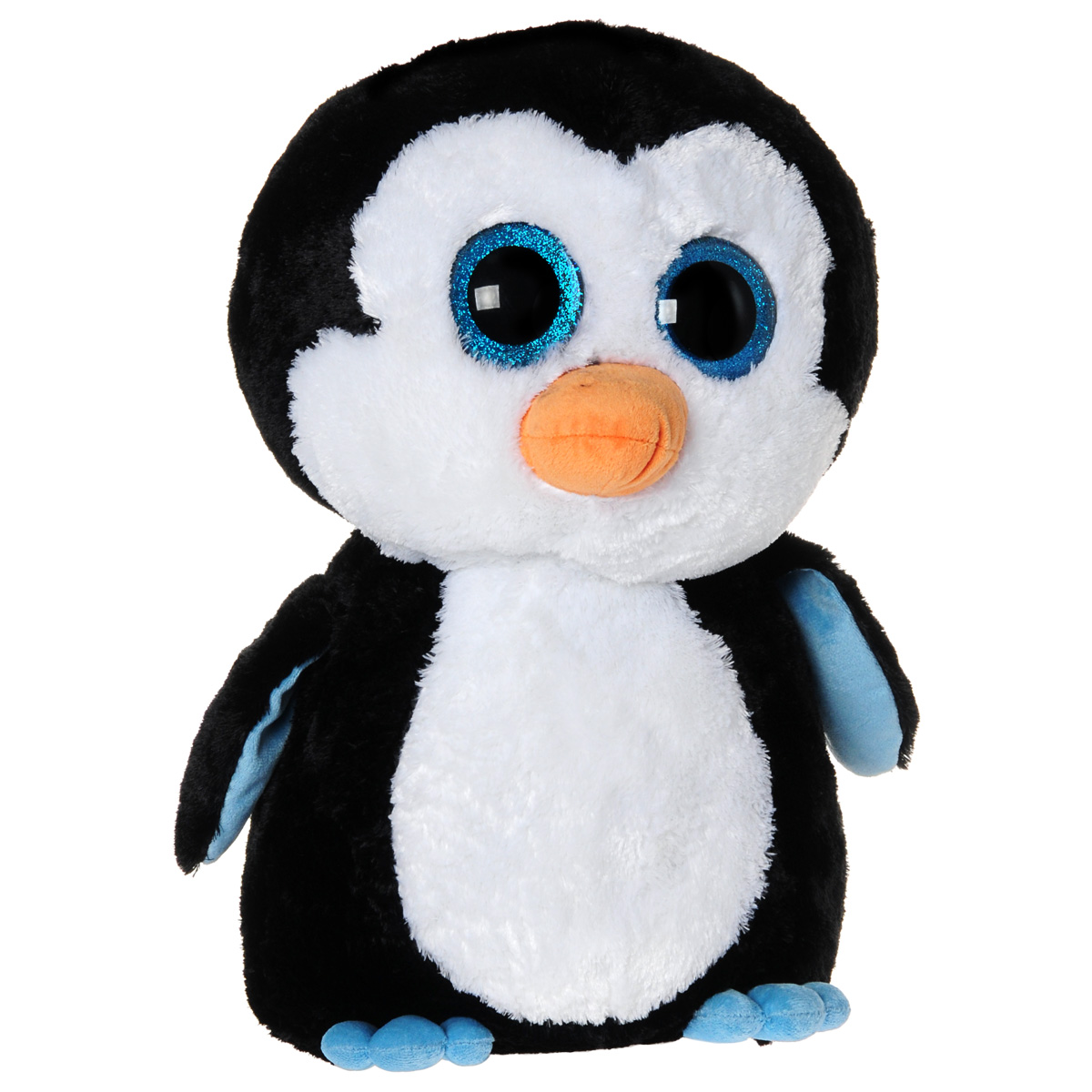 Мягкая игрушка Beanie Boos Пингвин Waddles, 47 см36803 Мягкая игрушка Beanie Boos Пингвин Waddles, 47 см36803Очаровательная мягкая игрушка Beanie Boos Пингвин Waddles, выполненная в виде милого пингвина, непременно вызовет улыбку и симпатию и у детей, и у взрослых. Забавный пингвинчик с выразительными искрящимися глазками изготовлен из высококачественного мягкого текстильного материала с набивкой из синтепона. Как и все игрушки серии Beanie Boos, эта игрушка изготовлена вручную, с любовью и вниманием к деталям. Удивительно мягкая игрушка принесет радость и подарит своему обладателю мгновения нежных объятий и приятных воспоминаний. Великолепное качество исполнения делают эту игрушку чудесным подарком к любому празднику.