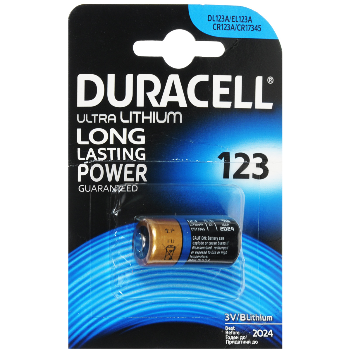 Батарейка литиевая Duracell Ultra. DRC-81476860тDRC-81476860 Батарейка литиевая Duracell Ultra. DRC-81476860тDRC-81476860Батарейка литиевая Duracell Ultra используется для фотоаппаратов с типразмером батареи DL123A / EL133A / CR123A / CR17345. Большинство из современных цифровых фотоаппаратов предъявляют серьёзные требования к таким характеристикам батареек, как емкость и способность к быстрому возобновлению энергии. В качестве ответа на эту всё возрастающую потребность появились специальные литиевые батарейки для фотоаппаратов, лидером в производстве которых является Duracell. Литиевые элементы питания характеризуют: высокая мощность, что позволяет использовать их для фототехники; более высокое напряжение, чем источники тока других электрохимических систем (3В); низкий уровень саморазряда; длительный срок хранения (10 лет); широкий диапазон рабочих температур. Не разбирать, не перезаряжать, не подносить к открытому огню. Не устанавливать одновременно новые и использованные батарейки, а также батарейки различных марок, систем и типов. При установке...