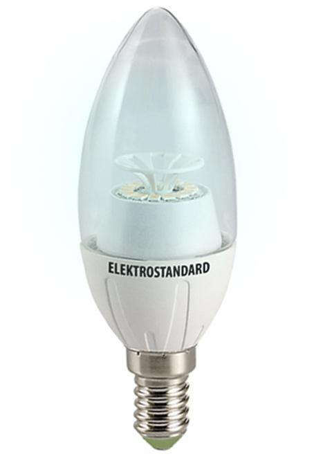 Светодиодная лампа Elektrostandard Свеча CR 12SMD 6W 4200K E14a029975 Светодиодная лампа Elektrostandard Свеча CR 12SMD 6W 4200K E14a029975Светодиодные лампы Elektrostandard благодаря низкому потреблению и высокой энергоэффективности являются одним из самым перспективным видом освещения. Светодиодные лампы Электростандард можно устанавливать во все светильники в которых используются лампы накаливания, эноргосберегающие, галогенные. Срок службы светодиодных ламп составляет от 30000 до 50000 часов и не зависит от количества включения и выключения, Напряжение: 220 вольт