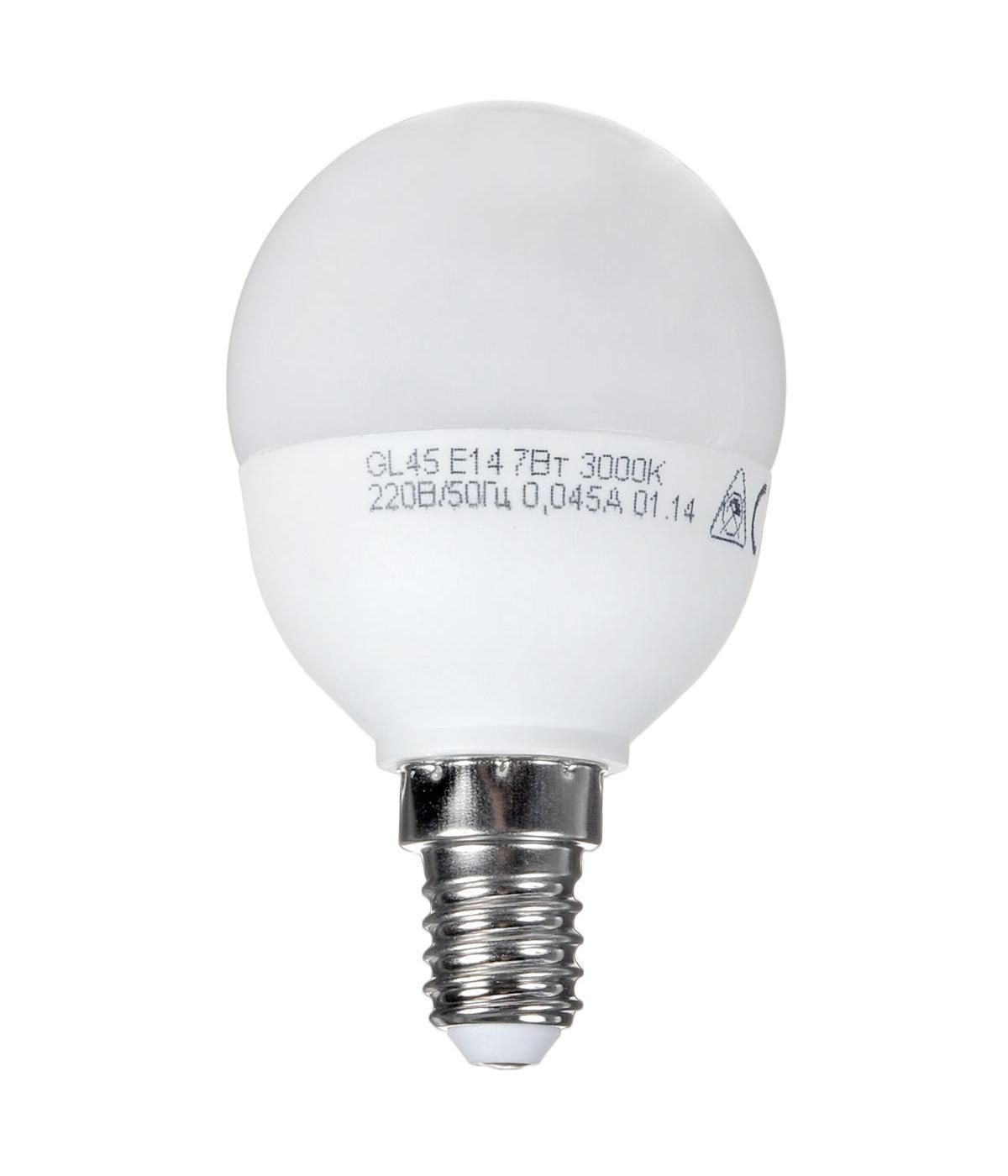 Светодиодная лампа Kosmos, теплый свет, цоколь E14, 7W, 220V. Lksm_LED7wGL45E1430Lksm_LED7wGL45E1430 Светодиодная лампа Kosmos, теплый свет, цоколь E14, 7W, 220V. Lksm_LED7wGL45E1430Lksm_LED7wGL45E1430Декоративная серия светодиодных ламп предназначена для эффективного использования в классических люстрах и бра. Благодаря подбору оптимальных комплектующих, лампа прослужит до 30 000 часов, позволит сэкономить до 90% электроэнергии. В основе лампы надежные светодиодные чипы, обеспечивающие отличную передачу цветов (индекс цветопередачи Ra>80). Уважаемые клиенты! Обращаем ваше внимание на возможные изменения в дизайне упаковки. Качественные характеристики товара остаются неизменными. Поставка осуществляется в зависимости от наличия на складе.