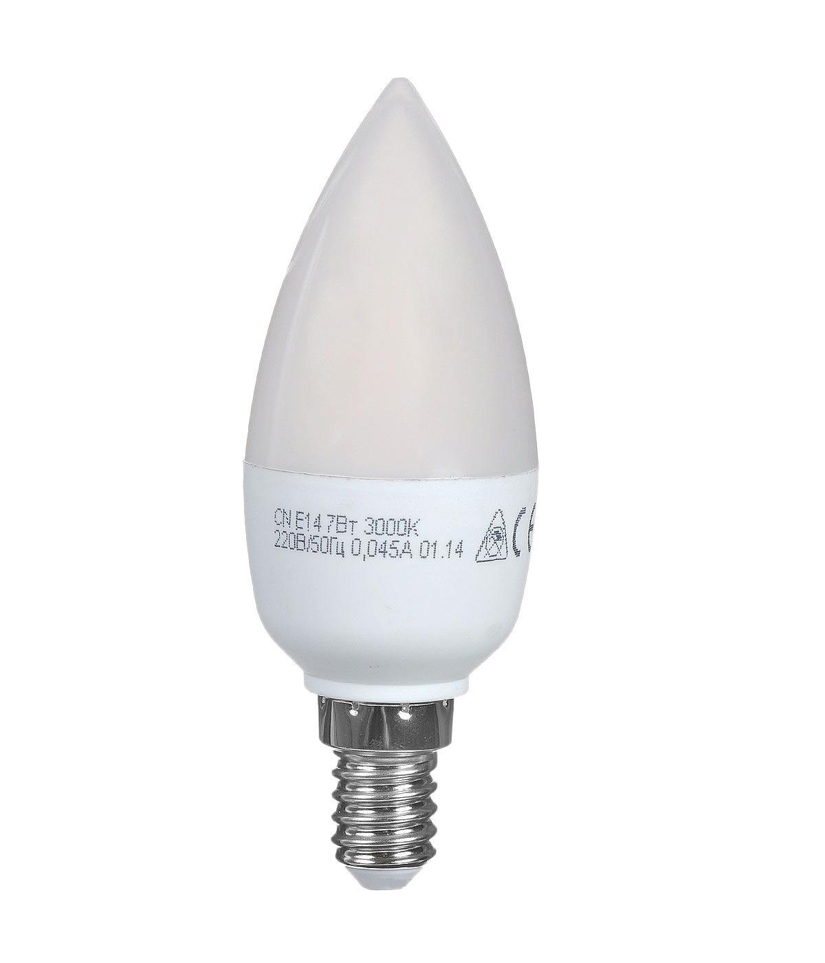 Светодиодная лампа Kosmos, теплый свет, цоколь E14, 7W, 220V. Lksm_LED7wCNE1430Lksm_LED7wCNE1430 Светодиодная лампа Kosmos, теплый свет, цоколь E14, 7W, 220V. Lksm_LED7wCNE1430Lksm_LED7wCNE1430Светодиодная лампа Kosmos инновационный и экологичный продукт, специально разработанный для эффективной замены любых видов галогенных или обыкновенных ламп накаливания во всех типах осветительных приборов. Основные преимущества лампы Kosmos: Служит 30000 часов, что в 30 раз дольше лампы накаливания. Экономична - сберегает до 90% электроэнергии. Обладает высокой механической прочностью и вибростойкостью. Устойчива к перепадам температуры (от -40°С до +50°С). Уважаемые клиенты! Обращаем ваше внимание на возможные изменения в дизайне упаковки. Качественные характеристики товара остаются неизменными. Поставка осуществляется в зависимости от наличия на складе.
