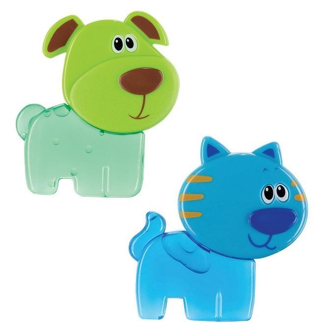 Набор игрушек-прорезывателей Happy Baby Chilly Pets, 2 шт4690624013423 Набор игрушек-прорезывателей Happy Baby Chilly Pets, 2 шт4690624013423Каждая игрушка-прорезыватель наполнена удерживающим холод гелем. Чтобы охладить игрушки, положите их в холодильник на некоторое время.