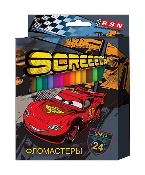 Фломастеры Disney Тачки 24 цв.22606 Фломастеры Disney Тачки 24 цв.22606Фломастеры «Disney» Тачки помогут вашему малышу создать яркие рисунки, а упаковка с героями любимого мультфильма будет долгое время радовать кроху. В наборе 24 фломастера разных цветов, снабженных вентилируемыми колпачками, безопасными для детей. Фломастеры безопасны при использовании по назначению, изготовлены из материала, обеспечивающего прочность корпуса и препятствующего испарению чернил, благодаря чему они имеют долгий срок службы. Гарантийный срок хранения: 24 месяца. Поверхность: бумага. Для рисования. Материал: Пластик.