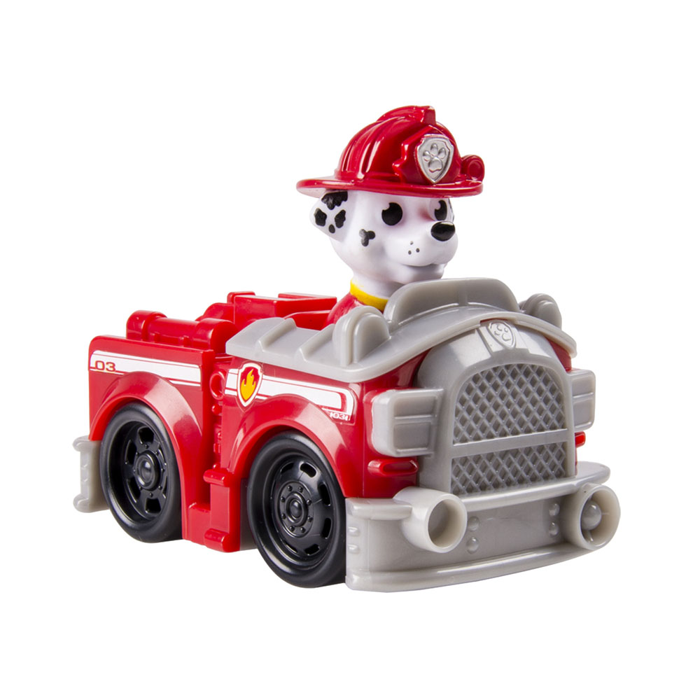Игрушка Щенячий патруль Marshall Firetruck16605 Marshall Firetruck Игрушка Щенячий патруль Marshall Firetruck16605 Marshall FiretruckИгрушка Щенячий патруль Marshall Firetruck обязательно привлечет внимание вашего малыша. Игрушка представляет собой яркую пожарную машинку с фигуркой щенка Маршалла из популярного мультфильма Щенячий патруль. Фигурка не отделяется от машинки. Колеса машинки крутятся. Ваш ребенок весело проведет время, играя с машинкой на детской площадке или в песочнице. Порадуйте своего малыша таким замечательным подарком!