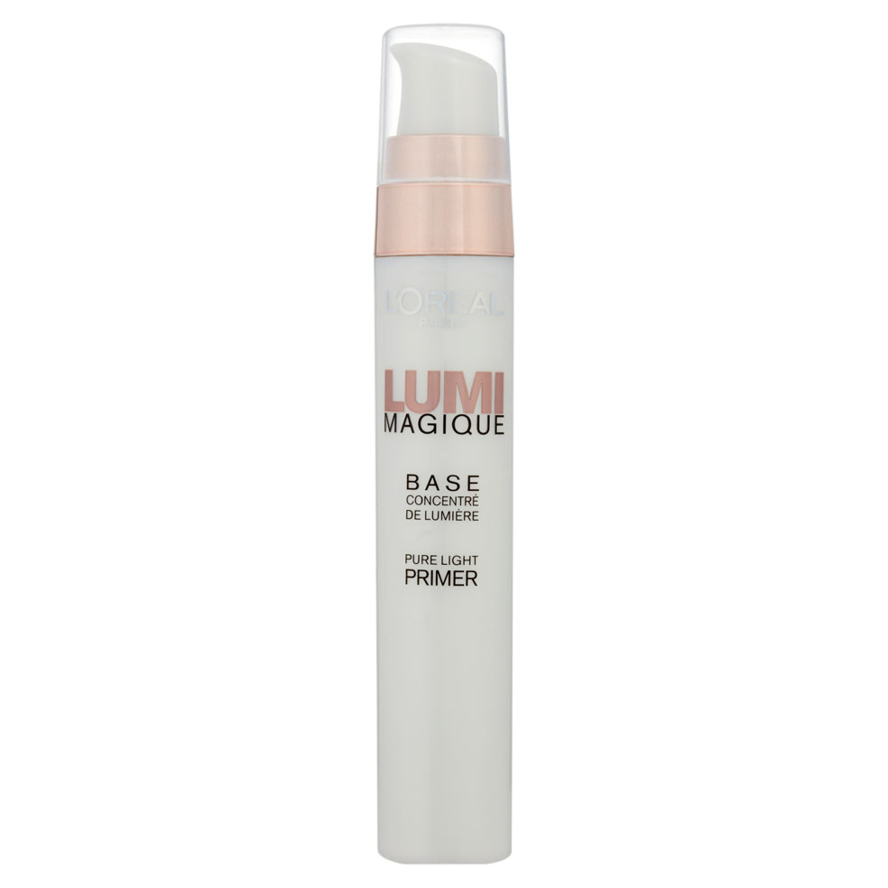 LOreal Paris Праймер под макияж/хайлайтер Lumi Magique, Концентрат света, увлажняющий, 20 млA6053601 LOreal Paris Праймер под макияж/хайлайтер Lumi Magique, Концентрат света, увлажняющий, 20 млA6053601Основа Концентрат Света Lumi Magique идеально подготавливает кожу к безупречному сияющему макияжу. Свежая, легкая ухаживающая формула основы увлажняет кожу. Уникальный активный ингредиент - Флюид Андерсена, дарит коже несравненное естественное сияние благодаря специальным частичкам в форме пластинок, которые, располагаясь рядом друг с другом, оптимально отражают свет и улучшают сияние кожи. Основа применяется в качестве базы под макияж или в качестве самостоятельного средства для скульптурирования рельефов лица.