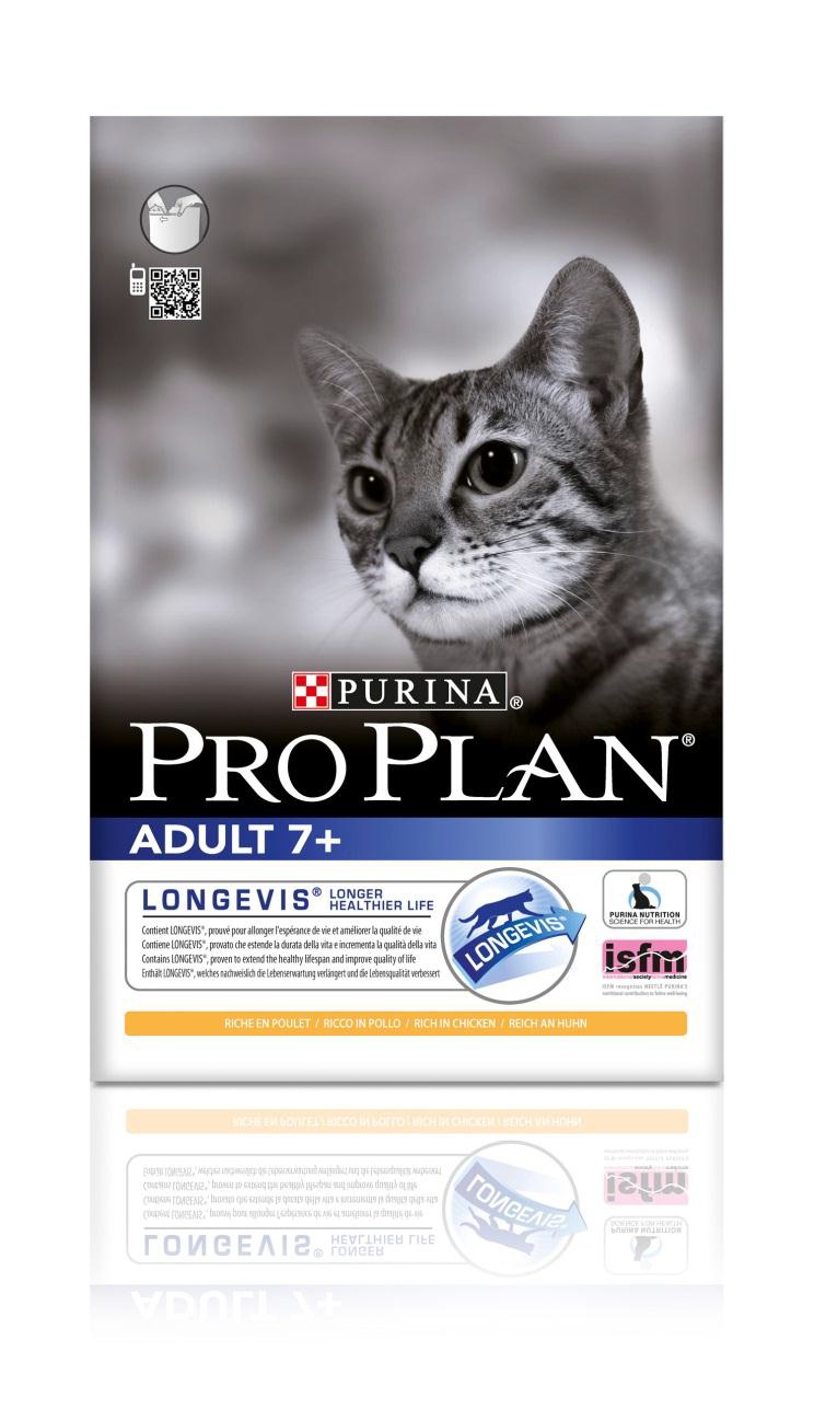 Корм сухой Pro Plan для кошек старше 7 лет, с курицей, 1,5 кг12171842 Корм сухой Pro Plan для кошек старше 7 лет, с курицей, 1,5 кг12171842Сухой корм Pro Plan - это полнорационный сбалансированный корм для кошек старше 7 лет. Корм содержит особую разработанную с участием ученых комбинацию ингредиентов для поддержания здоровья кошек в течение продолжительного времени. Корм содержит все основные питательные вещества, в том числе витамины А, С и Е и бета-каротин, Омега-3 и Омега-6 жирные кислоты и натуральный пребиотик. Поддерживает основные жизненные функции у кошек старше 7 лет. Доказано, что комплекс LONGEVIS увеличивает продолжительность и качество жизни. Поддерживает основные жизненные функции (иммунную, почечную и пищеварительную). Сбалансированная кишечная микрофлора для здорового пищеварения. Сбалансированное содержание минеральных веществ для здоровья мочевыводящей системы. Подходит для стерилизованных кошек и кастрированных котов. Состав: курица (21%), рис, кукурузный глютен, сухой белок птицы, кукуруза, животный жир, яичный порошок, кукурузный крахмал,...