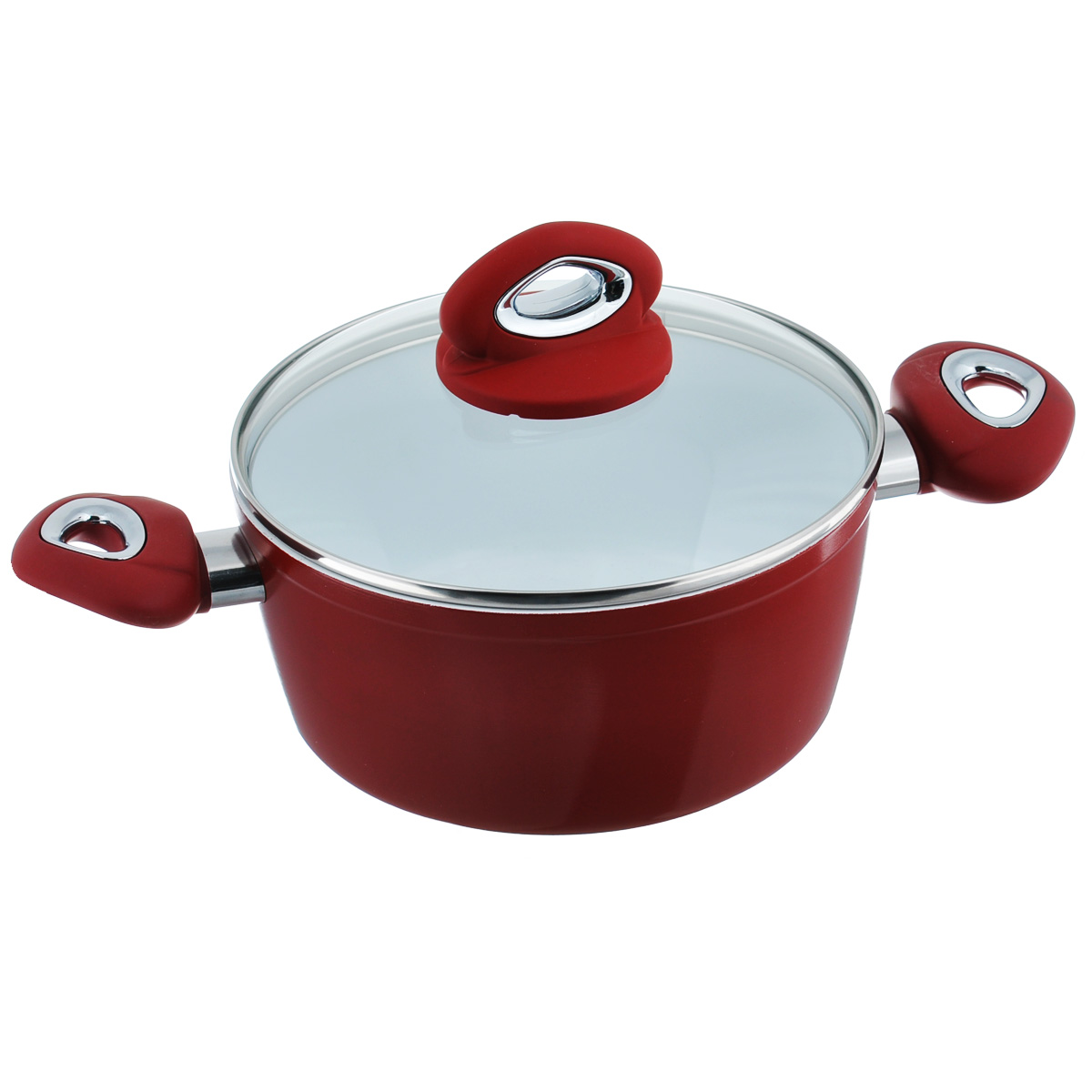 Кастрюля Bialetti с крышкой, с керамическим покрытием, цвет: красный, 2,5 лBL 104 R Кастрюля Bialetti с крышкой, с керамическим покрытием, цвет: красный, 2,5 лBL 104 RКастрюля Bialetti изготовлена из тяжело анодированного алюминия - металла прочнее стали, который обладает отличными антипригарными свойствами и высокой теплопроводностью. Вам потребуется меньше времени и меньший температурный режим для готовки, т.к. эко посуда нагревается быстрее и сильнее, чем традиционная. При производстве посуды Bialetti не используются опасные для окружающей среды компоненты (такие как PFOA), имеющие длительный период распада. Особо прочное керамическое покрытие Aeternum предотвращает пригорание пищи и обеспечивает ее легкое приготовление. Кроме того, покрытие обладает жиро- и водоотталкивающими свойствами, поэтому легко чистится. Удобные ручки выполнены из бакелита с прорезиненным покрытием. Крышка изготовлена из жаропрочного стекла. Внешние стенки покрыты жаропрочной эмалью красного цвета. Самым неожиданным станут впечатления от цвета посуды - пожарьте мясо или картошку на белоснежной керамической посуде хоть один раз, и вы...