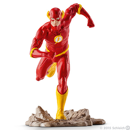 Schleich Фигурка Флеш22508 Schleich Фигурка Флеш22508Великолепная фигурка Schleich Justice League: Флеш станет прекрасным подарком для вашего ребенка. Она высоко детализирована, и выполнена из каучукового пластика. Фигурка выполнена в виде супергероя Флеша и имеет подставку в виде камня. Такая фигурка непременно понравится вашему ребенку, а также привлечет внимание взрослых коллекционеров, и станет замечательным украшением любой коллекции. Восхитительная фигурка сделает игры в супергероев еще увлекательнее и интереснее! Флеш обладает способностью развивать скорость, превышающую скорость звука. Флеш способен разрушить здание до основания в считанные секунды. Приложив руки к земле, он вызывает небольшое землетрясение. Также способен совершать огромные прыжки после сильного разгона. Все свои сверхспособности он смело использует для борьбы со злом.