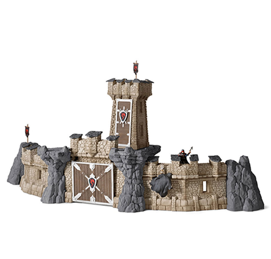 Игровой набор для сборки Schleich Рыцарский замок42102 Игровой набор для сборки Schleich Рыцарский замок42102Великолепный средневековый рыцарский замок Schleich станет прекрасным подарком для всех поклонников рыцарей, боевых сражений и увлекательных исторических реконструкций. В набор входит 45 элементов, включающих в себя стены замка, смотровую башню, широкие ворота, потайные ходы и склепы, 2 фигурки, 4 флага, 2 герба, а также разнообразные дополнительные сооружения. Красочная схематичная инструкция поможет без труда собрать замок. Большой замок с высокими стенами и смотровой башней создан для увлекательных сюжетно-ролевых игр и поможет ребенку почувствовать историческую атмосферу средневековой жизни и храбрых сражений. Надежный замок сможет защитить рыцарей и жителей города от нашествия драконов или армии воинов. Мощные каменные стены замка, потайные люки, широкие ворота и дополнительные укрепления помогут обороняться и прятаться от противника. Ребенок найдет в сооружении много интересных деталей, которые сделают игру еще более оживленной. Рыцари смогут карабкаться...