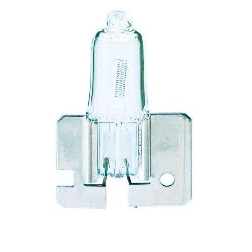 Лампа автомобильная галогенная Philips MasterDuty, для фар, цоколь H2 (X511), 24V, 70W13311С1 Лампа автомобильная галогенная Philips MasterDuty, для фар, цоколь H2 (X511), 24V, 70W13311С1Галогенная лампа для автомобильных фар Philips MasterDuty произведена из запатентованного кварцевого стекла с УФ фильтром Philips Quartz Glass. Кварцевое стекло Philips в отличие от обычного твердого стекла выдерживает гораздо большее давление смеси газов внутри колбы, что препятствует быстрому испарению вольфрама с нити накаливания. Кварцевое стекло выдерживает большой перепад температур, при попадании влаги на работающую лампу изделие не взрывается и продолжает работать. Лампы для головного освещения MasterDuty имеют максимальную вибростойкость и обеспечивают долгий срок службы. Эти лампы служат в 2 раза дольше, их вибростойкость увеличена в два раза по сравнению с обычными лампами, представленными на рынке. Лампы MasterDuty отличаются повышенной прочностью крепления цоколя для непревзойденной защиты от механических ударов, а также прочной двойной нитью накаливания, которая выдерживает значительные вибрации. MasterDuty - лучший выбор для водителей, которым нужна...