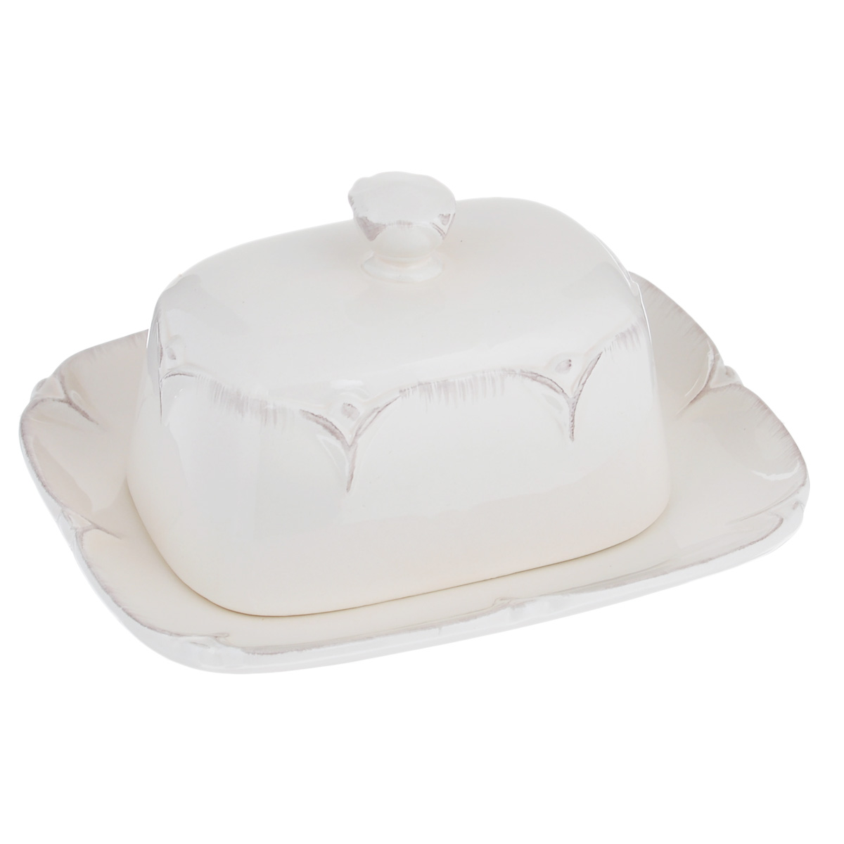 Масленка Lillo Ideal, цвет: молочный214201 Масленка Lillo Ideal, цвет: молочный214201Масленка Lillo Ideal, изготовленная из керамики, предназначена для красивой сервировки и хранения масла. Она состоит из крышки с удобной ручкой и подноса. Масло в ней долго остается свежим, а при хранении в холодильнике не впитывает посторонние запахи. Гладкая поверхность обеспечивает легкую чистку. Можно мыть в посудомоечной машине. Размер подноса: 18,5 см х 14,5 см х 2,5 см. Размер крышки: 13 см х 9 см х 9 см.