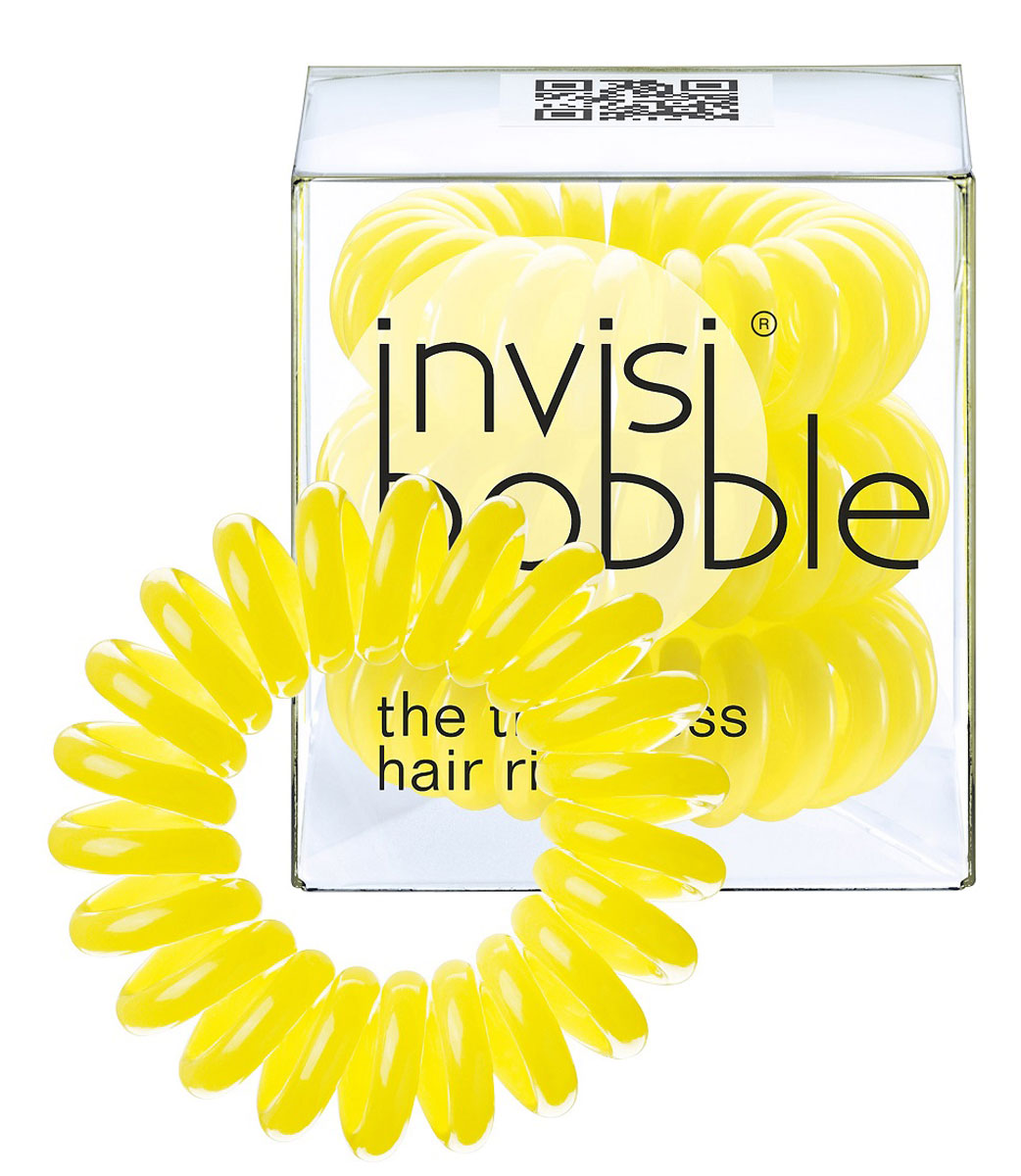 Invisibobble Резинка-браслет для волос Submarine Yellow, 3 шт3005 Invisibobble Резинка-браслет для волос Submarine Yellow, 3 шт3005Столь необычная форма браслетов-резинок Invisibobble дает множество преимуществ. Резинка не оставляет заломов на волосах. При длительном ношении, например целый день, снимая резинку вы не почувствуете усталость волос. Оригинально смотрится на волосах. Отлично сохраняет свою форму и надежно фиксирует прическу. Не мокнет. Не травмируют волосы, в отличии от обычных резинок, нет трения, зажимов отдельных волосков или прядей. Подходят как для любого типа волос, так и не имеют ограничений по возрасту. Вам понравятся яркие цвета, а так же их можно использовать как стильные браслеты. Товар сертифицирован.