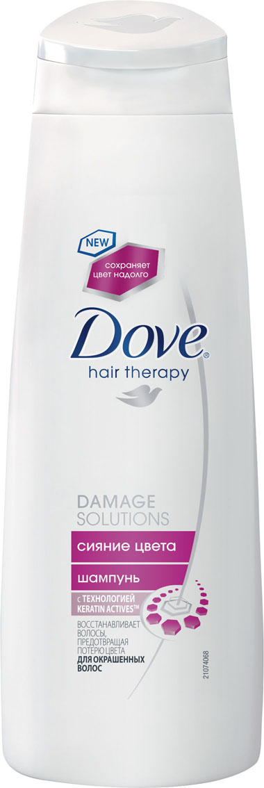 Dove Шампунь RepairTherapy Сияние цвета 250мл.21015160/8857847 Dove Шампунь RepairTherapy Сияние цвета 250мл.21015160/8857847DOVE Шампунь RepairTherapy Сияние цвета 250мл