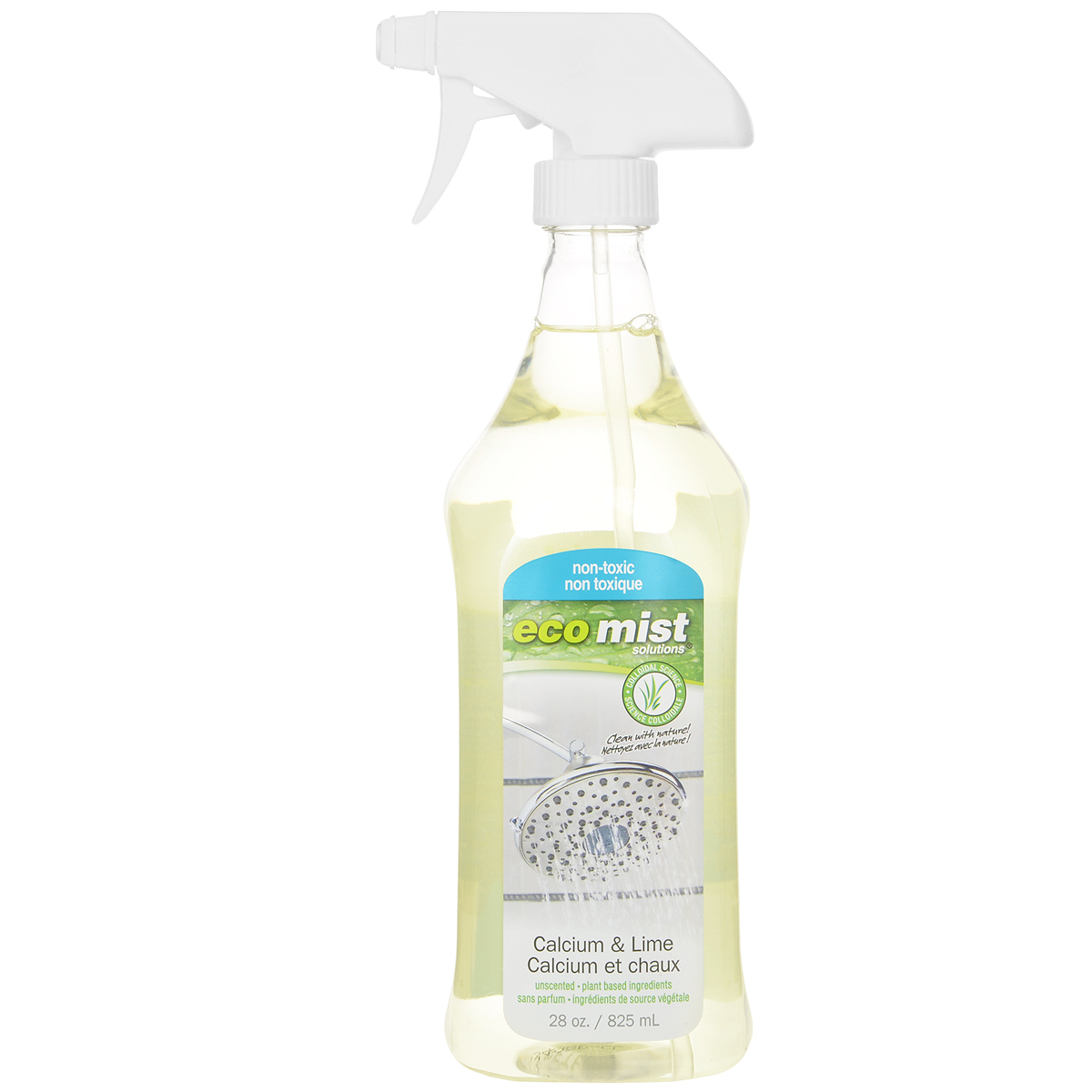 Средство для удаления кальция и извести Eco Mist, 825 млEM825XXCLTR06EFL Средство для удаления кальция и извести Eco Mist, 825 млEM825XXCLTR06EFLСредство Eco Mist мгновенно растворяет и удаляет отложения кальция, извести с ванн, раковин, душевых установок, дверей в душевых установках, туалетах, хромированных поверхностях, а также поверхностях из стекловолокна, нержавеющей стали, в том числе кухонной посуды, а также на каменных и кирпичных поверхностях, даже с самых старых и загрязненных поверхностей. Придает предметам первоначальный вид. Состав: дехлорированная вода, обработанный экстракт кокосового ореха, экстракт зерна, древесный сок, злаки, экстракт картофеля.