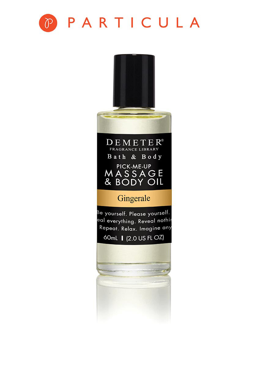Demeter Масло для тела и массажа Имбирный эль (Gingerale), 60 млDM05631 Demeter Масло для тела и массажа Имбирный эль (Gingerale), 60 млDM05631Да-да! Вы не ошиблись. Это аромат с запахом настоящего американского имбирного эля! Со своей стороны хотим отметить, что это наш особенный газированный аромат. Описывать его нет смысла — лучше один раз попробовать и купить несколько флаконов на компанию: душиться одному такими духами просто неприлично!