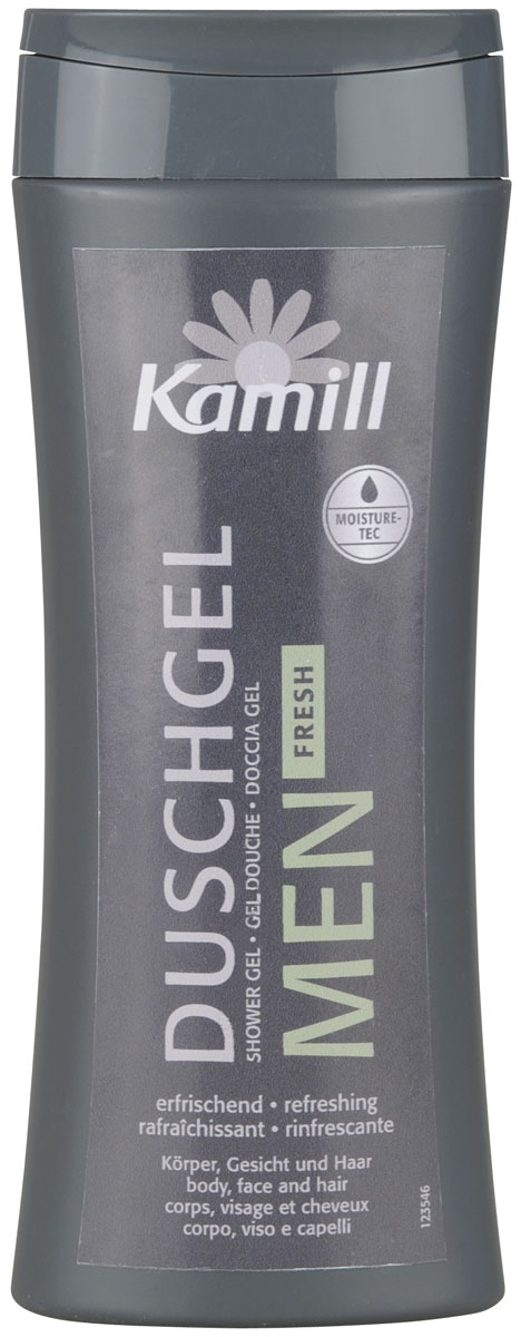 Kamill Шампунь и гель для душа 2в1 Fresh, для мужчин, 250 мл26950304 Kamill Шампунь и гель для душа 2в1 Fresh, для мужчин, 250 мл26950304Шампунь-гель Kamill 2в1 Fresh - свежесть каждый день! Содержит ценные экстракты водяной мяты и ромашки. Экстракт ромашки действует на кожу успокаивающе. Экстракт водяной мяты придает сил и оставляет приятные бодрящие ощущения на коже и волосах. Эффективная формула с технологией Moisture-Tec препятствует образованию сухости кожи после принятия душа. Обладает освежающим мужским ароматом. Не содержит красителей, минеральных масел и парафинов. Товар сертифицирован.