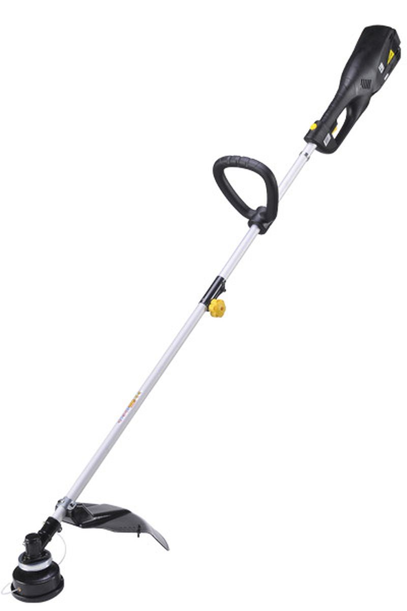 Электротриммер Huter GET-1200SLGET-1200SL Электротриммер Huter GET-1200SLGET-1200SLЭлектрический триммер Huter GET 1200SL используется для обработки небольших участков, например, газона на приусадебном участке, также может применяться для скашивания травы в труднодоступных местах - под кустами, скамейками или вдоль забора. Мощность двигателя - 1.2 кВт. D-образная рукоять обеспечивает надежный хват устройства, исключая возможность его выскальзывания. Токсичные выхлопы отсутствуют. Разборная штанга облегчает транспортировку и хранение. Электрический триммер - оптимальный вариант для пожилых людей и женщин ввиду своего малого веса - всего 4.5 кг. Технические особенности: Разборная штанга существенно упрощает процесс хранения и транспортировки инструмента. Мощность триммера - 1200 Вт, количество оборотов - 8000 об/мин. Система гашения вибрации уменьшает утомляемость оператора. Защитный кожух предупреждает разлетание скошенной травы в стороны. Ширина обработки: 35-42 см. Толщина лески: 2 мм. Режущий элемент:...