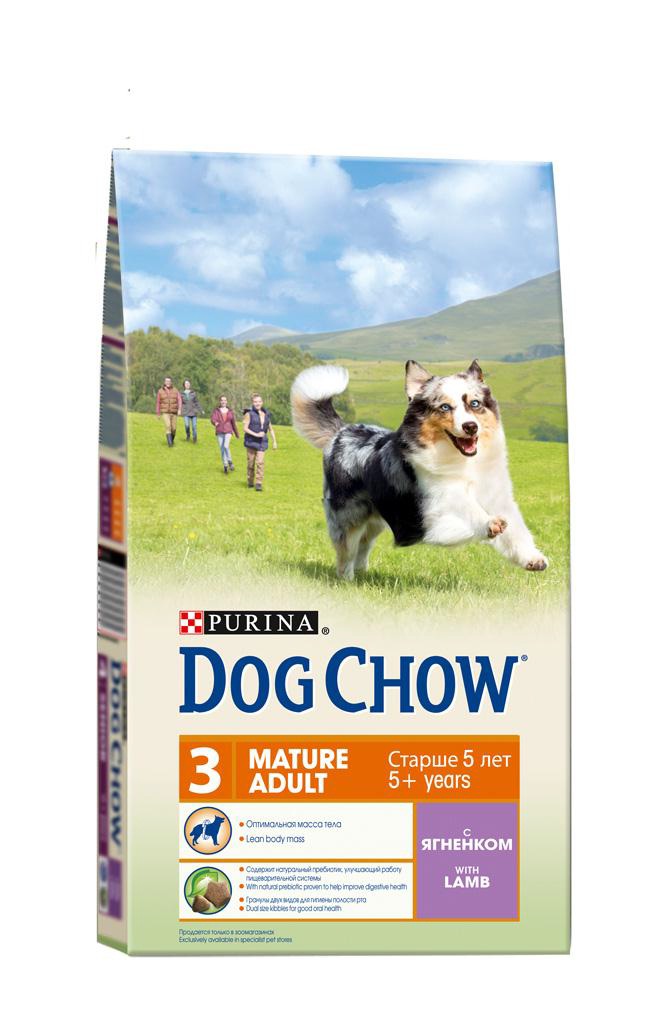 Корм сухой Dog Chow для взрослых собак старше 5 лет, с ягненком и рисом, 14 кг12260274 Корм сухой Dog Chow для взрослых собак старше 5 лет, с ягненком и рисом, 14 кг12260274Сухой корм Dog Chow - 100% полнорационное сбалансированное питание для взрослых собак старшего возраста. Корм с высоким содержание мяса помогает взрослым собакам сохранять оптимальную мышечную массу тела и поддерживать хорошую работу сердца. Необходимое содержание белков и жиров, тщательно сбалансированное для поддержания оптимальной массы тела взрослой собаки старшего возраста. Содержит натуральный пребиотик, улучшающий работу пищеварительной системы. Цикорий - источник натурального пребиотика, который, как показали исследования, способствует росту численности полезных кишечных бактерий и нормализации деятельности пищеварительной системы. Гранулы двух видов для гигиены полости рта. Специальная форма и текстура гранул способствует пережевыванию и поддержанию здоровья полости рта. Наши диетологи тщательно протестировали это сочетание гранул для гарантии того, что они подходят и нравятся взрослым собакам различных пород. Незаменимые...