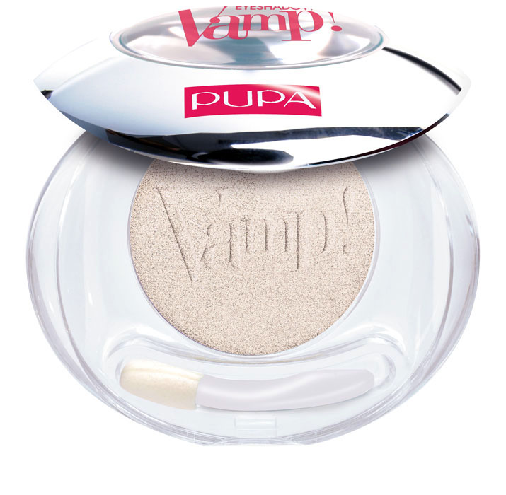 PUPA Компактные тени Vamp!, металлические, тон №402 слоновая кость, 2,5 г040012402 PUPA Компактные тени Vamp!, металлические, тон №402 слоновая кость, 2,5 г040012402Vamp! - компактные тени для век. Чистый цвет - безупречное нанесение. Взгляд звезды за несколько секунд. Vamp! Compact подарит вам чистейший, насыщенный цвет, равномерно распределяющийся при первом нанесении. Благодаря мягкой, кремовой текстуре тени легко наносятся и растушевываются, позволяя варьировать интенсивность тона. 24 ярких оттенка с высокой концентрацией пигментов и тремя различными эффектами - матовым, металлическим и глянцевым - созданы для бесконечного количества комбинаций цветов и всегда неповторимого образа Vamp! Результат? Несравнимый цвет и притягательный взгляд на целый день! Новый практичный формат pret-a-porter. Низкий риск возникновения аллергии. Офтальмологически тестированы. Товар сертифицирован.